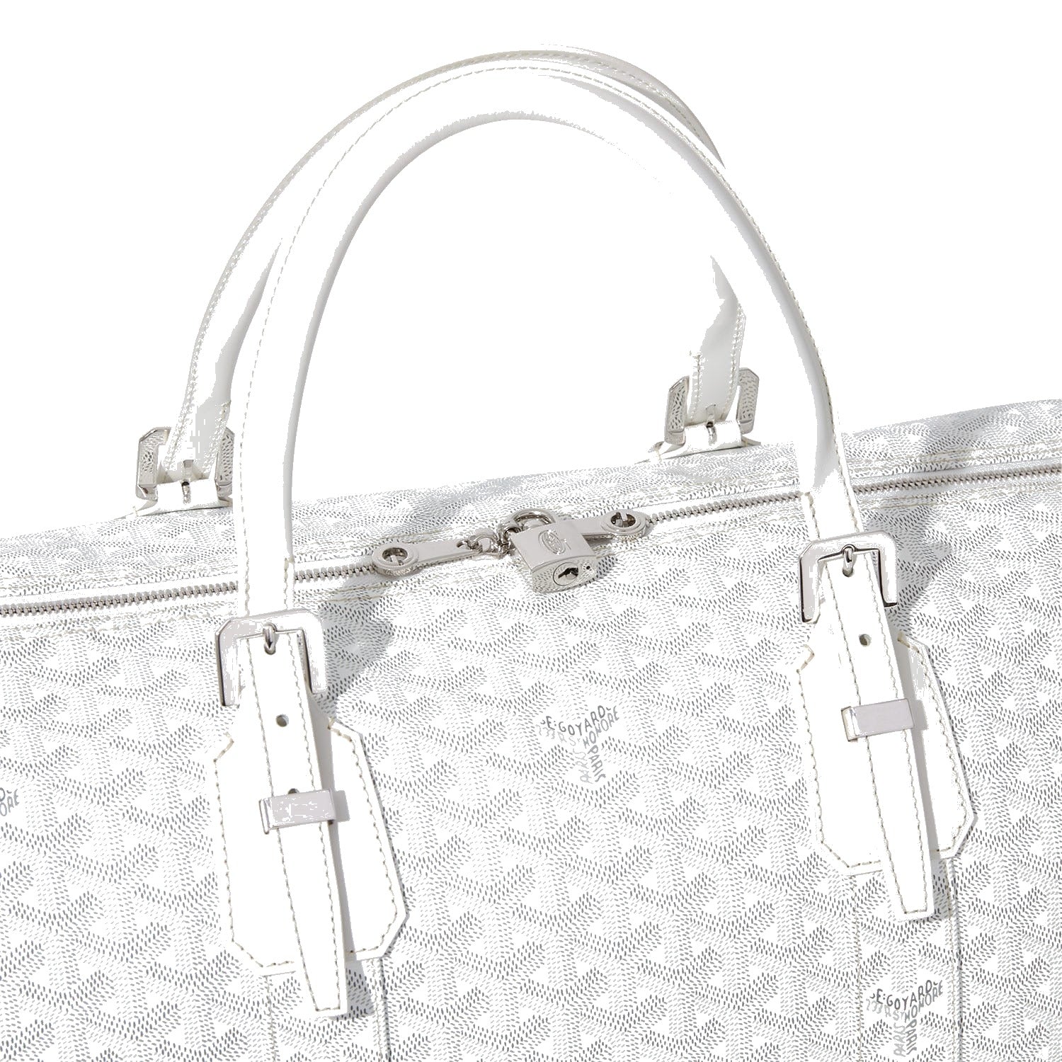Canvas Travel Duffel - 50cm - White - 39