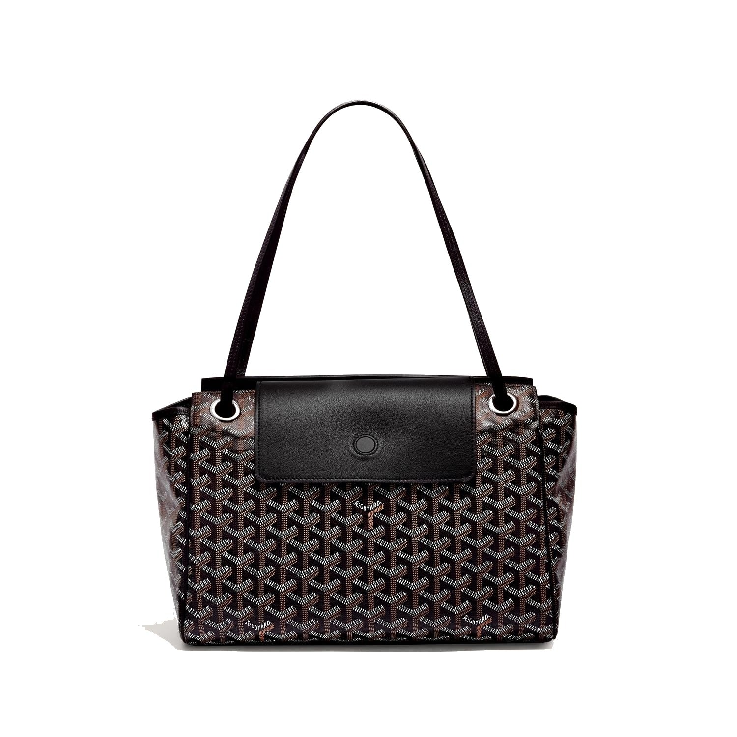 Soft Drawstring Bucket Bag - Black - 14
