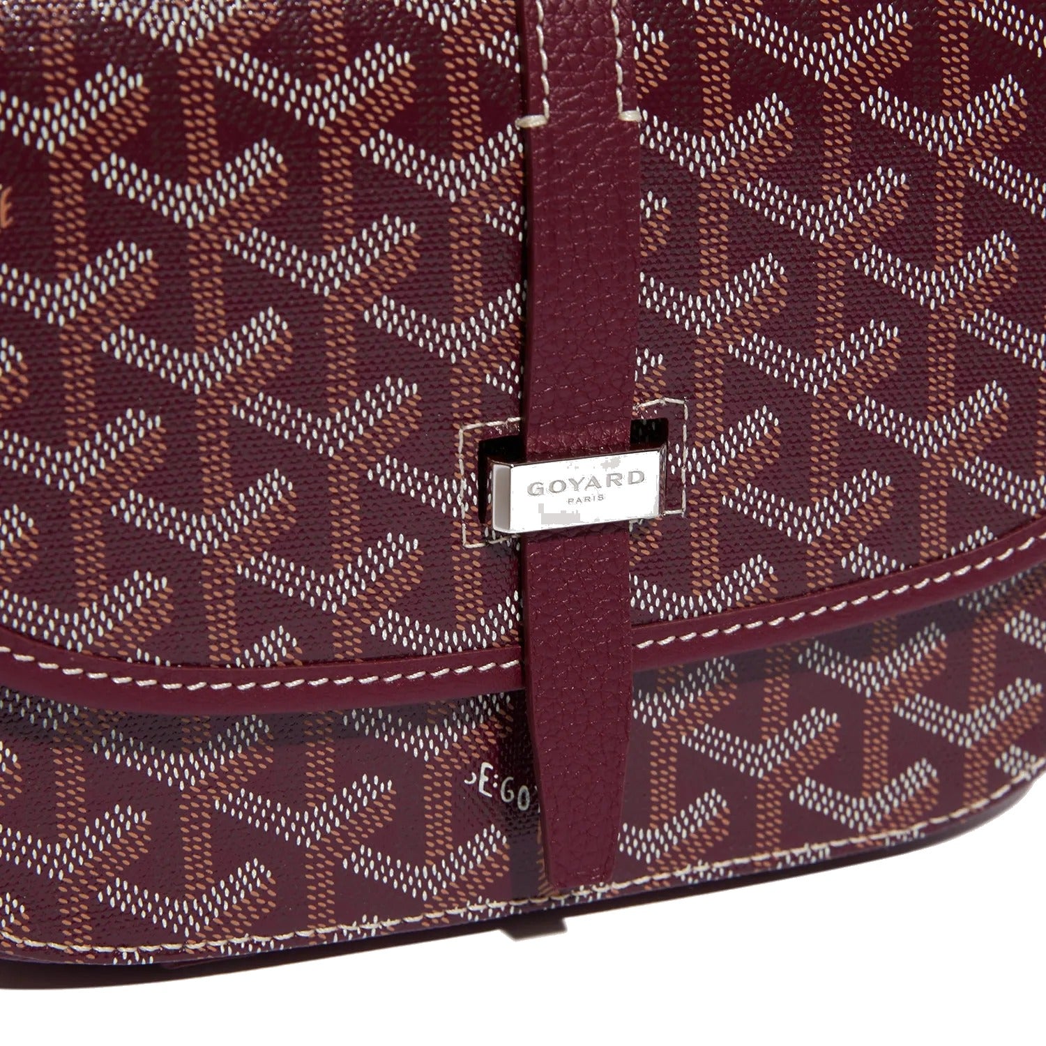 Canvas Crossbody Messenger - Small - Burgundy - 45