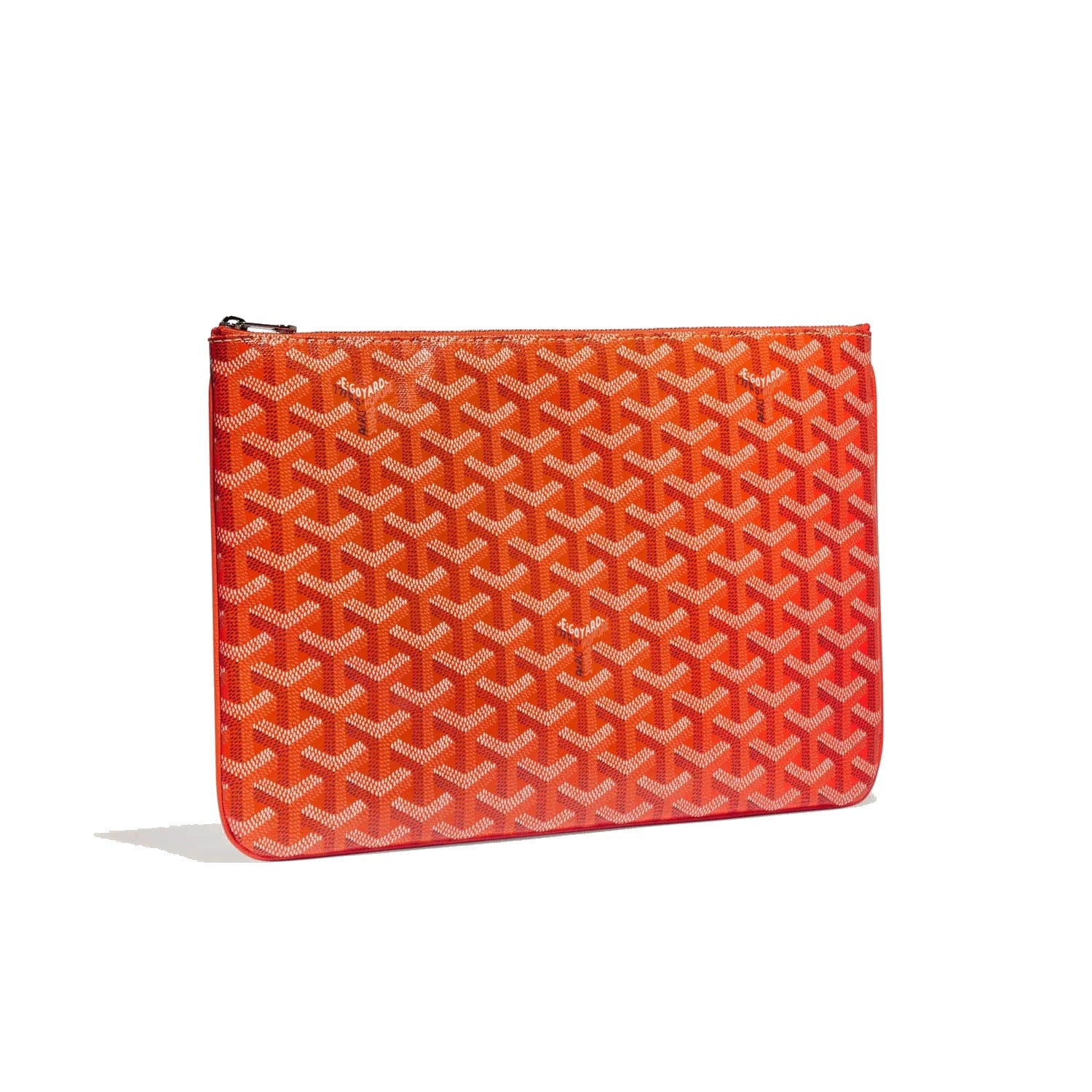 Flat Document Pouch - Medium - Orange
