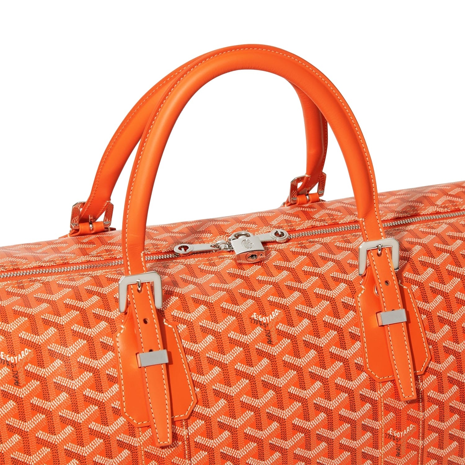 Canvas Travel Duffel - 50cm - Orange - 15