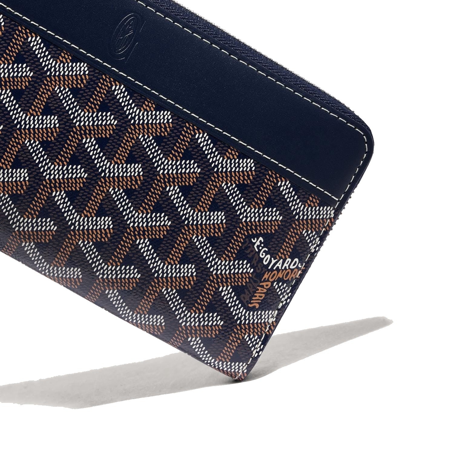 Continental Zip Wallet - Large - Navy Blue - 24