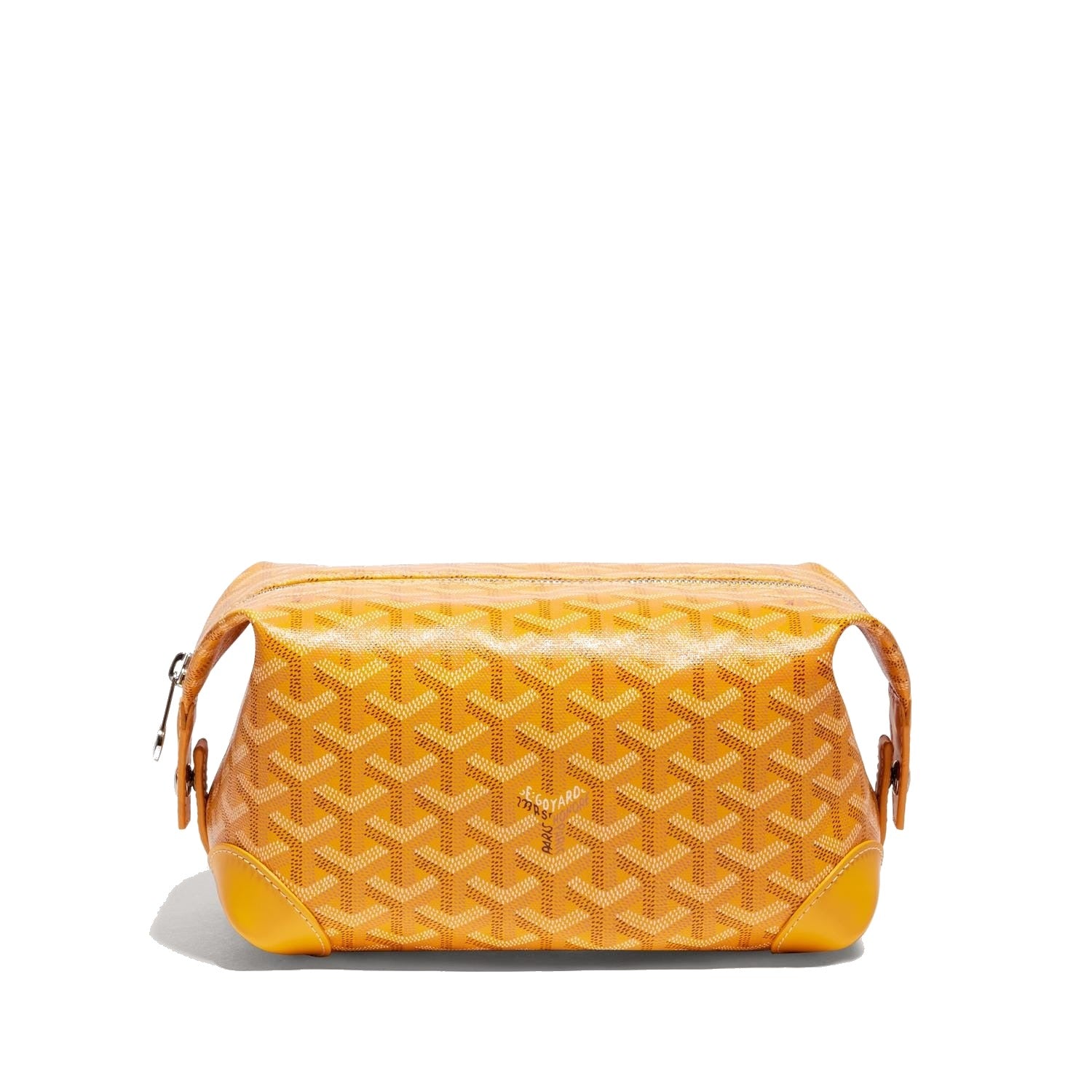Canvas Bowling Toiletry Bag - Yellow - 18