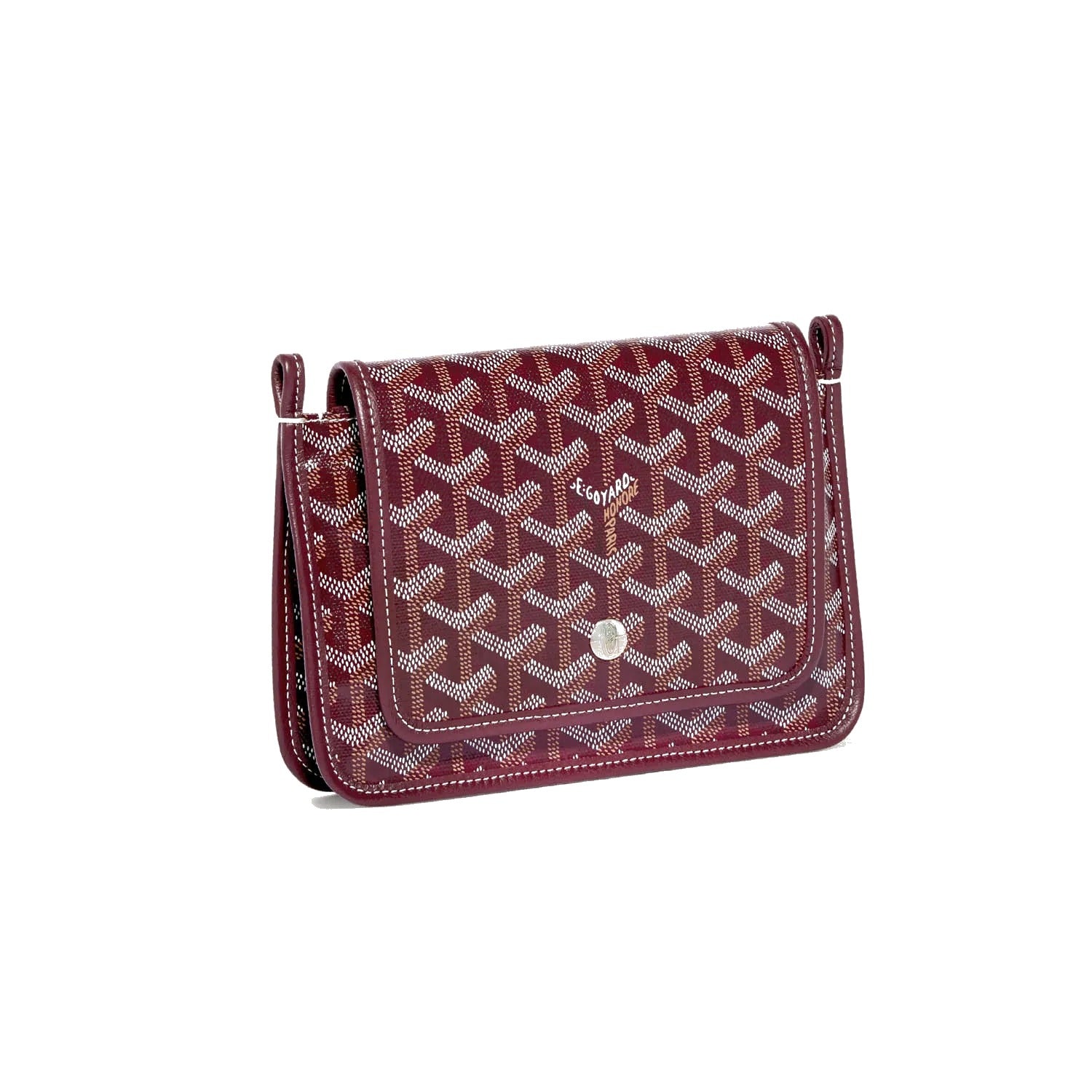 Crossbody Pouch Wallet - Burgundy - 34