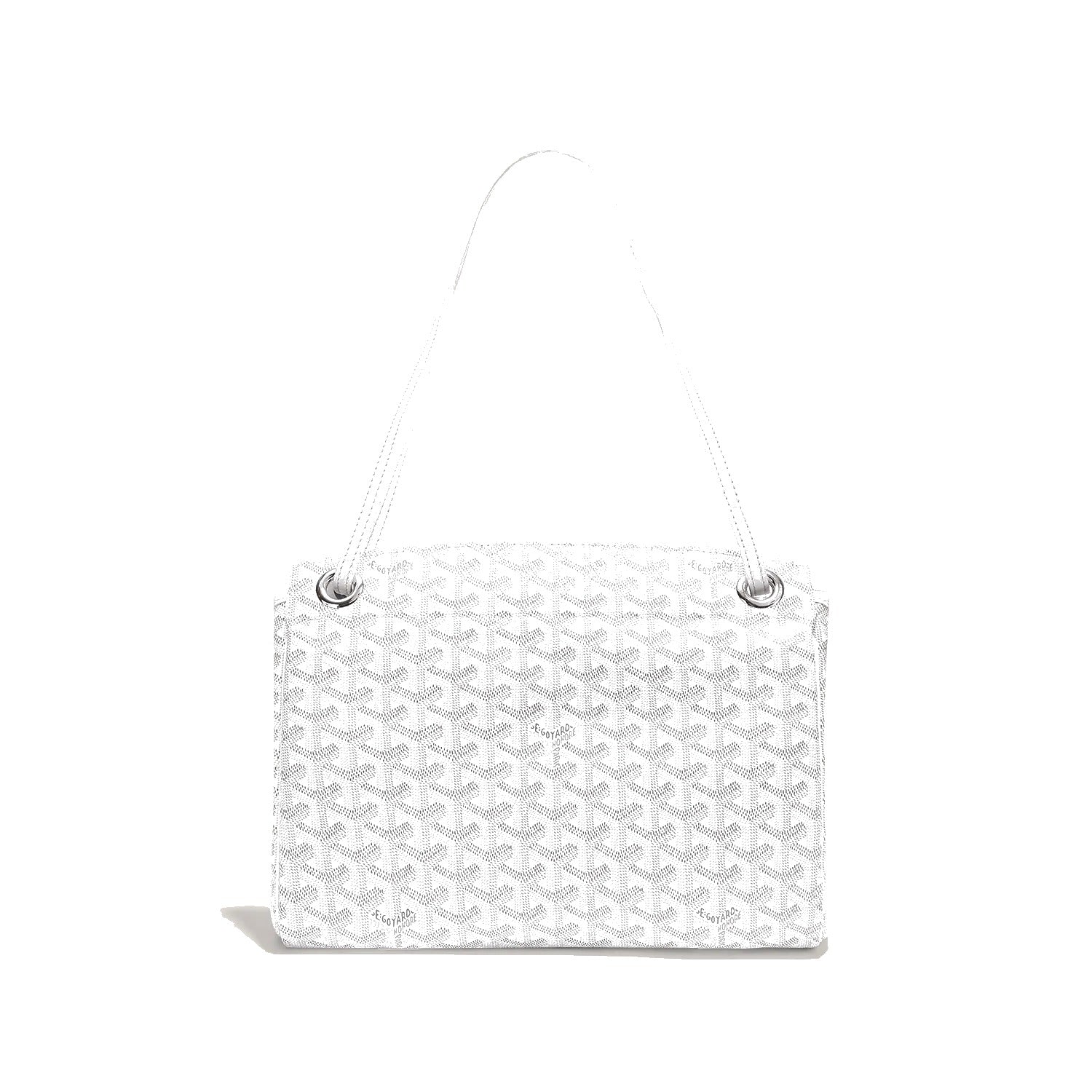 Soft Drawstring Bucket Bag - White - 88