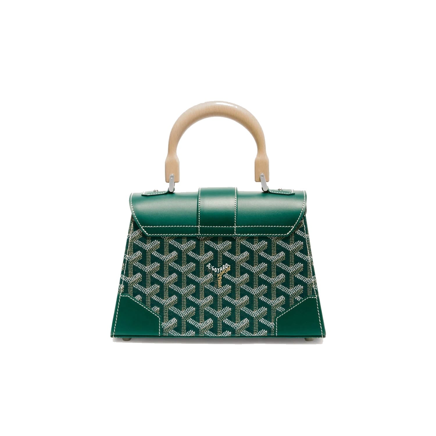 Structured Mini Top-Handle Bag - Green - 28