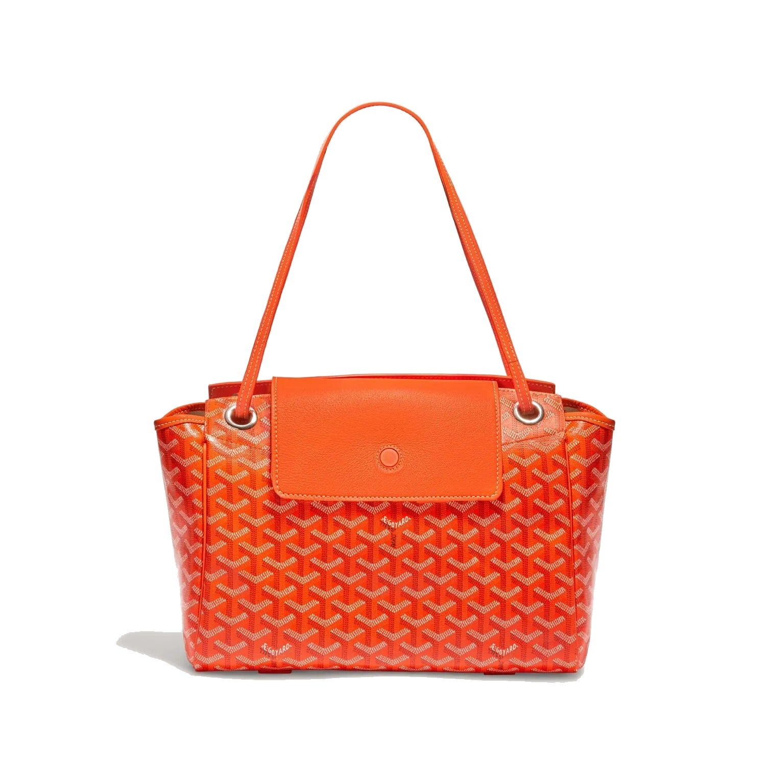 Soft Drawstring Bucket Bag - Orange - 62