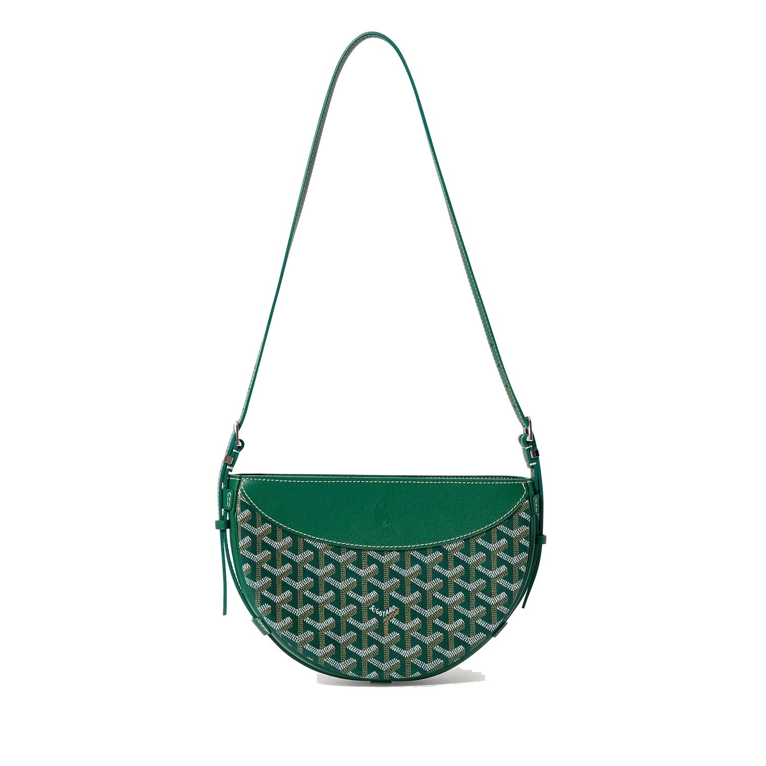 Crescent Shoulder Bag - Green - 22