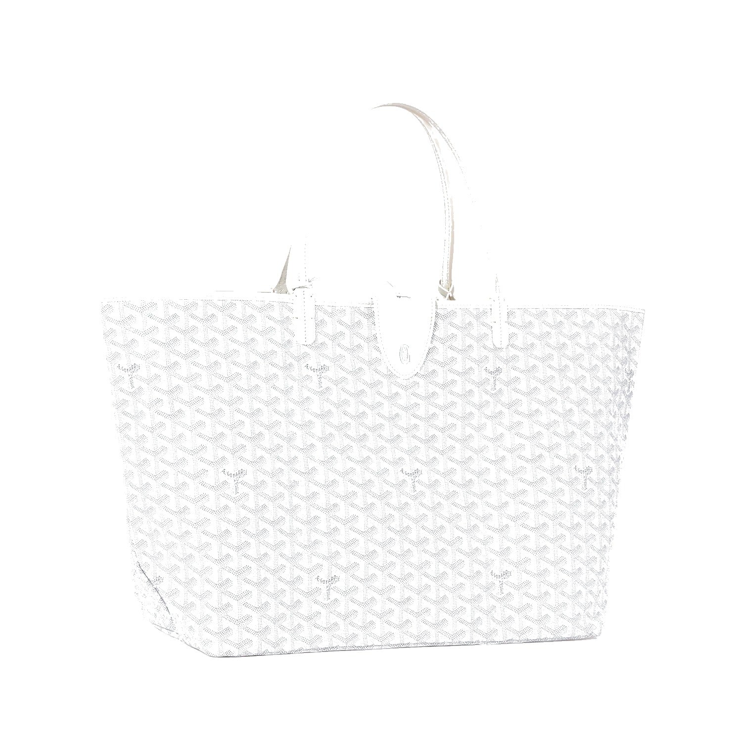 Lightweight Canvas Tote Bag - Large - White