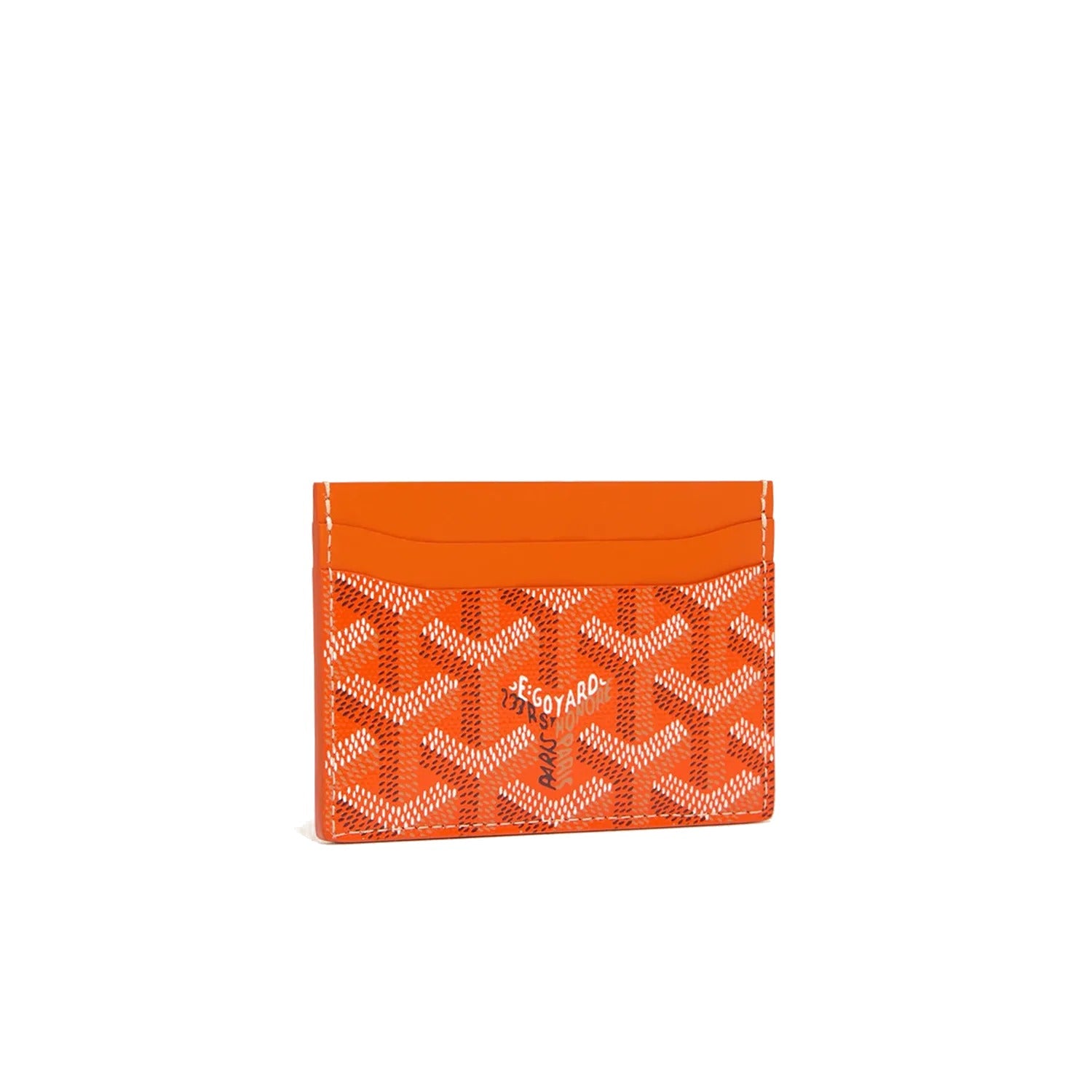 Classic Bi-Fold Card Holder - Orange