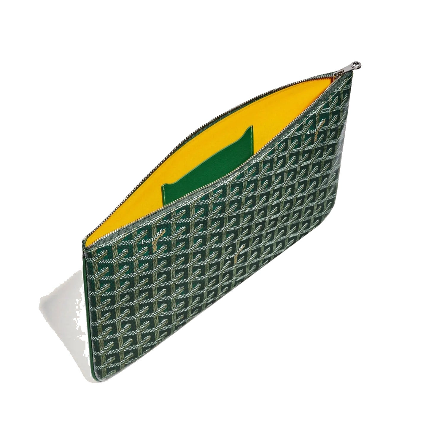 Flat Document Pouch - Medium - Green - 17