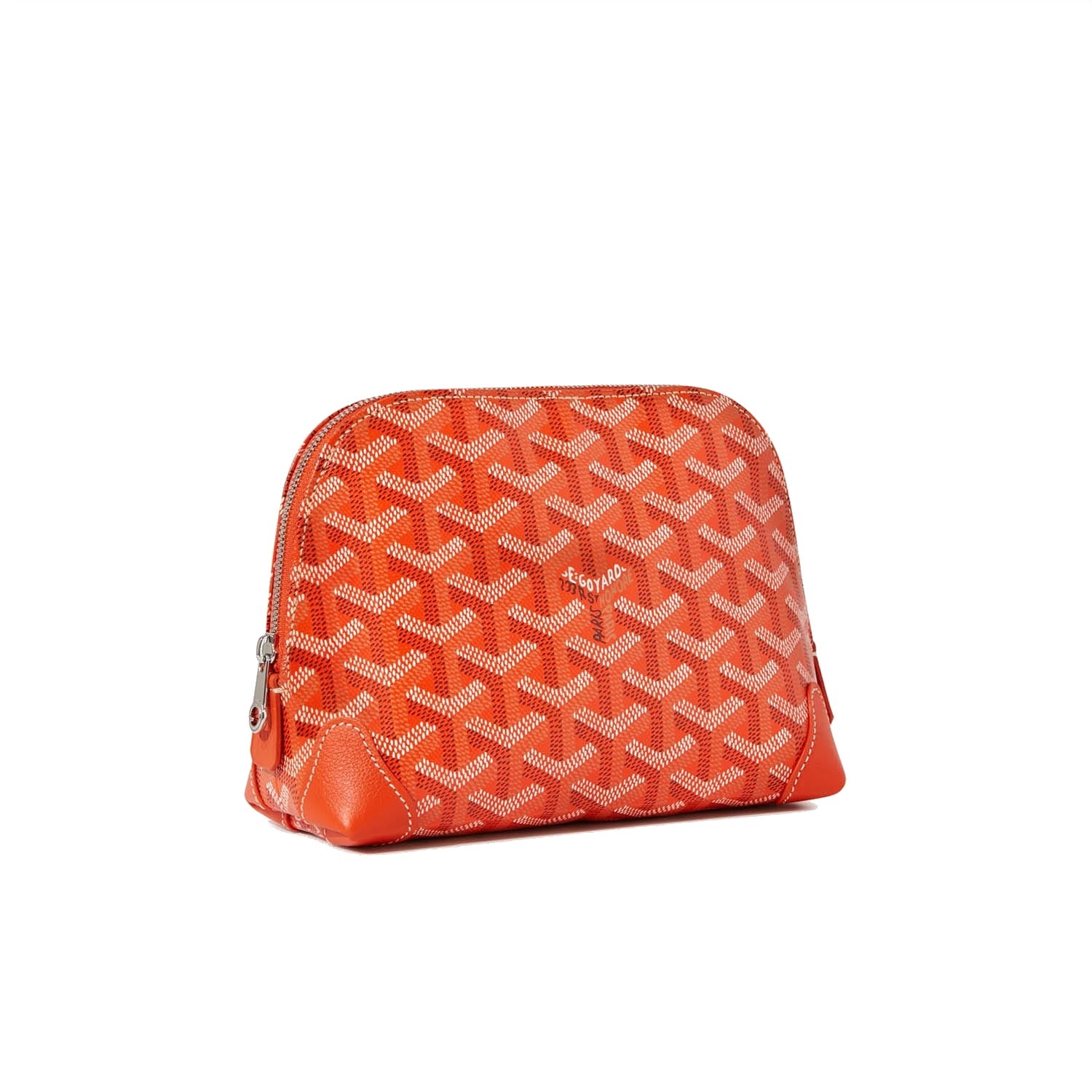 Canvas Cosmetic Pouch - Orange