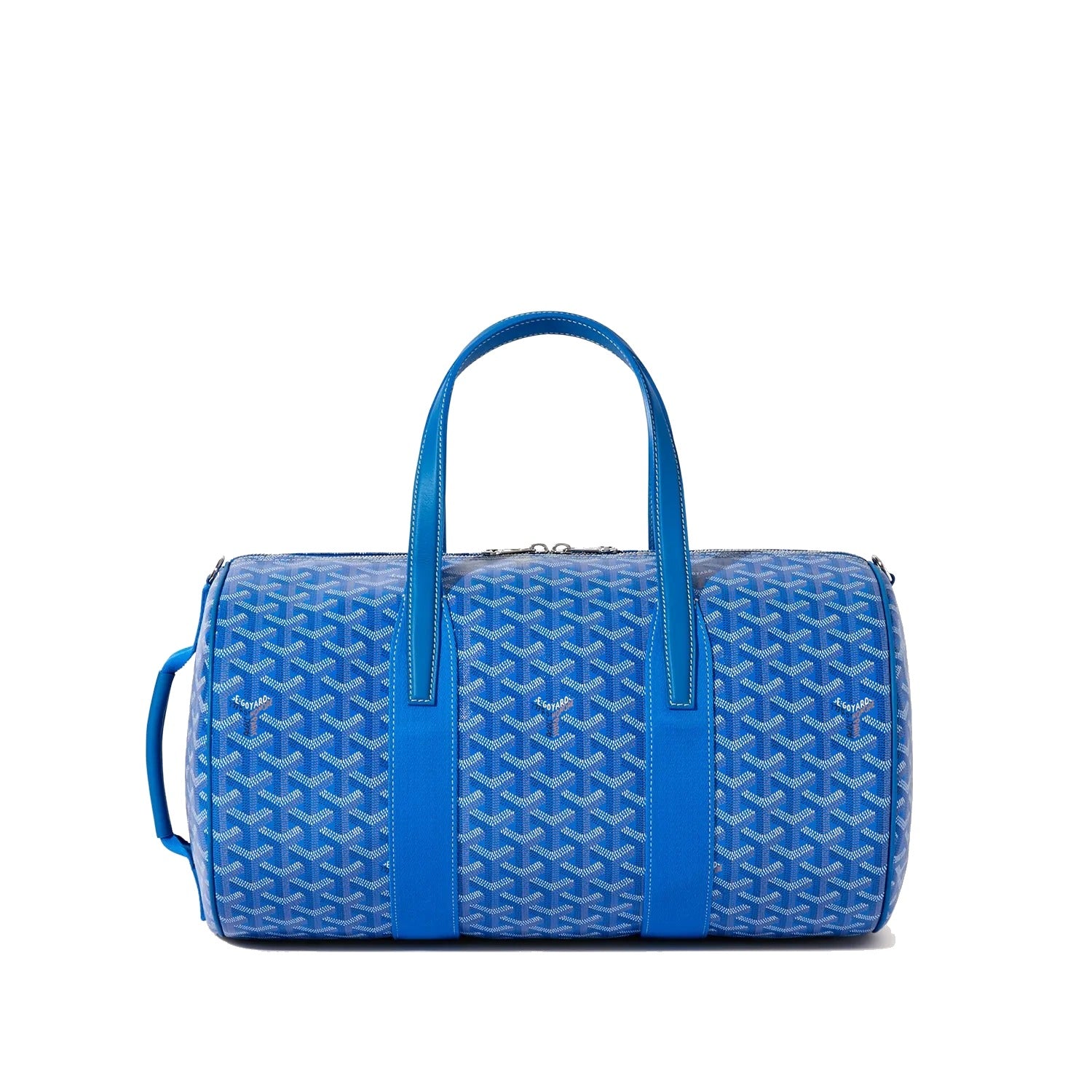 Canvas Sports Duffel Bag - Sky Blue - 26