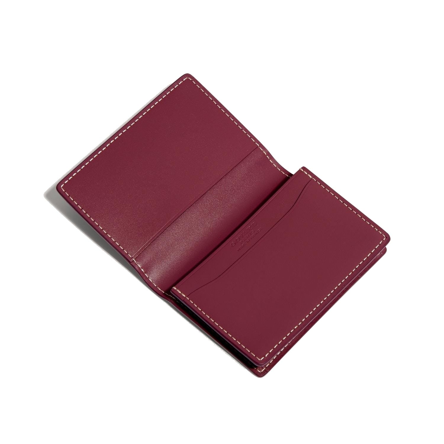 Zip-Around Card Wallet - Burgundy - 26