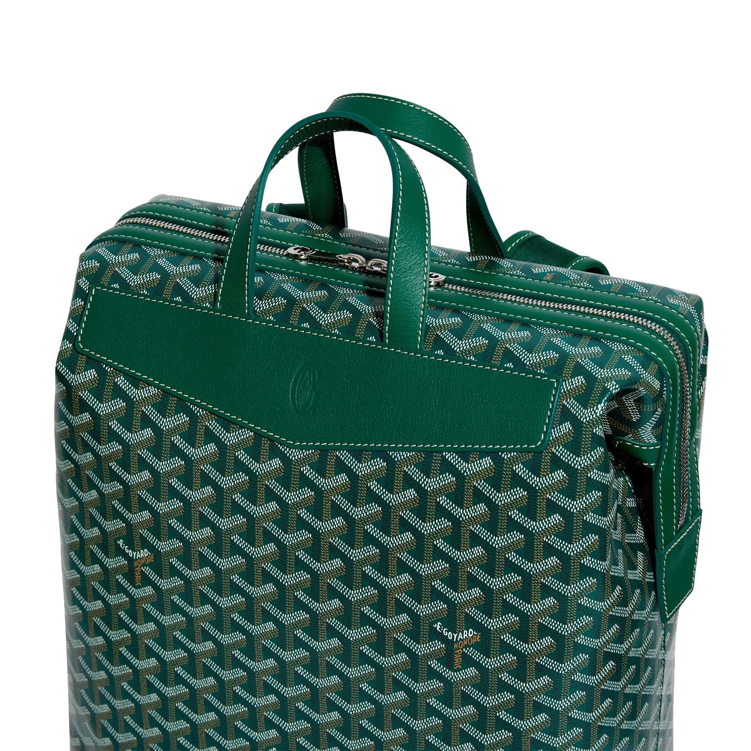 Medium Canvas Backpack - Green - 16