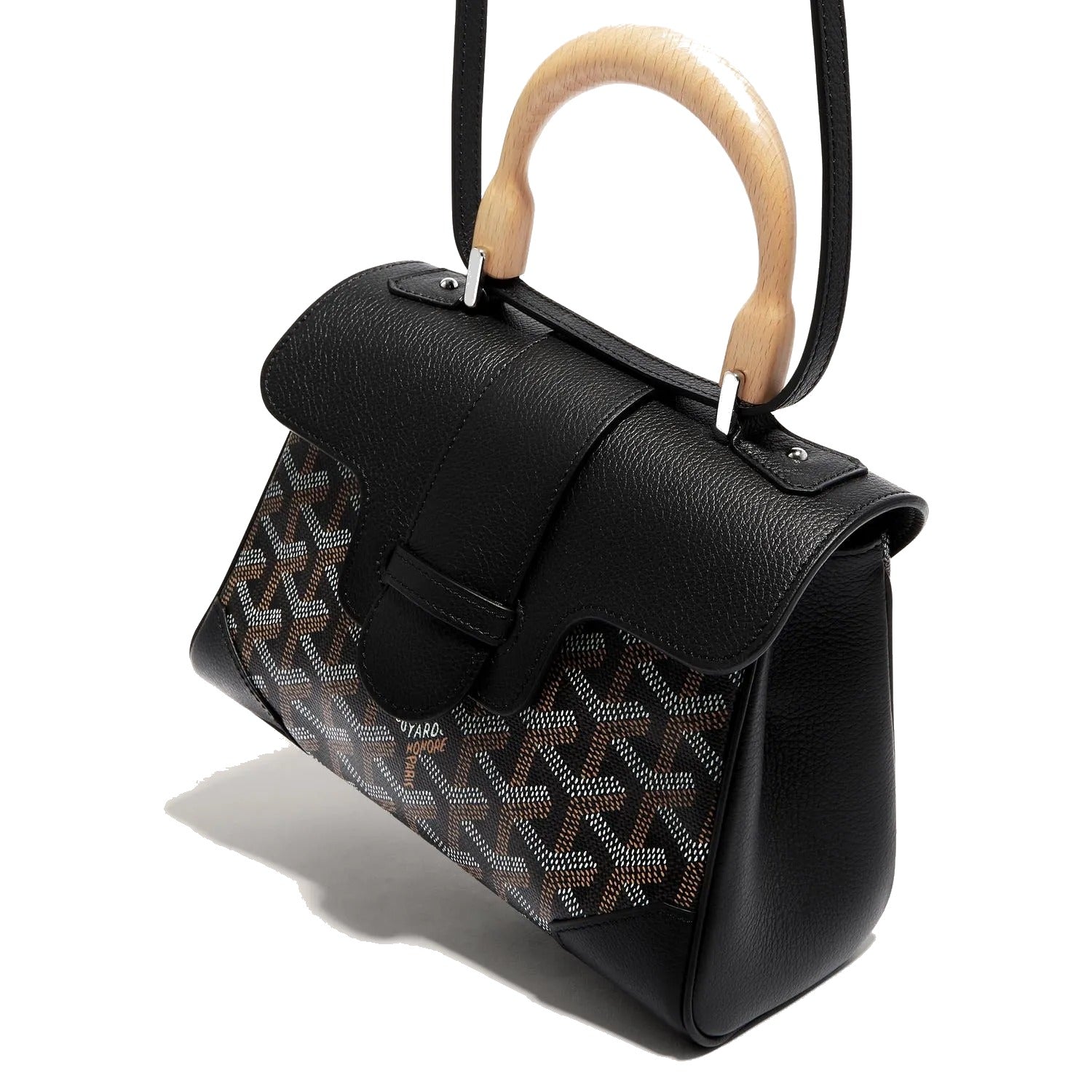 Soft Leather Mini Crossbody Bag - Black - 4