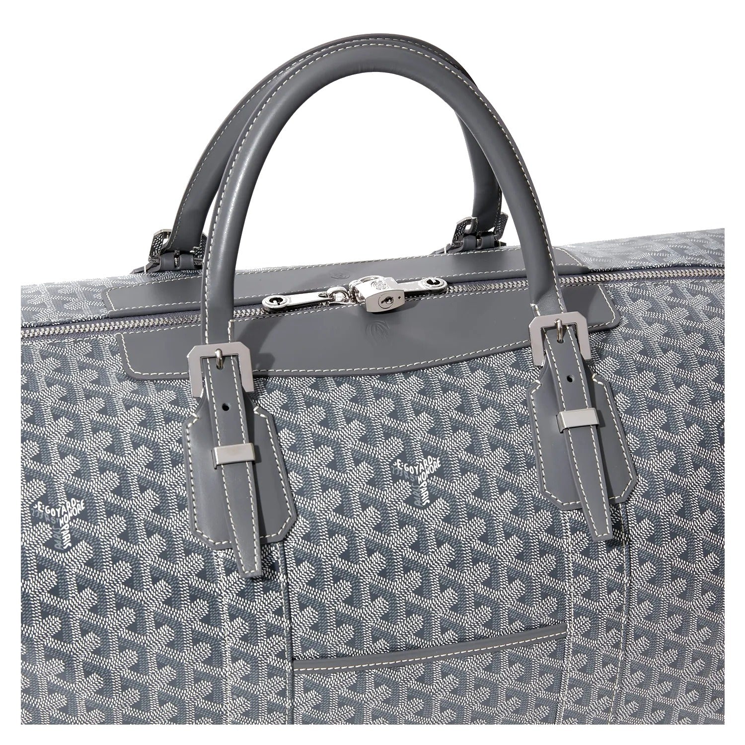 Canvas Bowling Travel Bag - 55cm - Grey - 23
