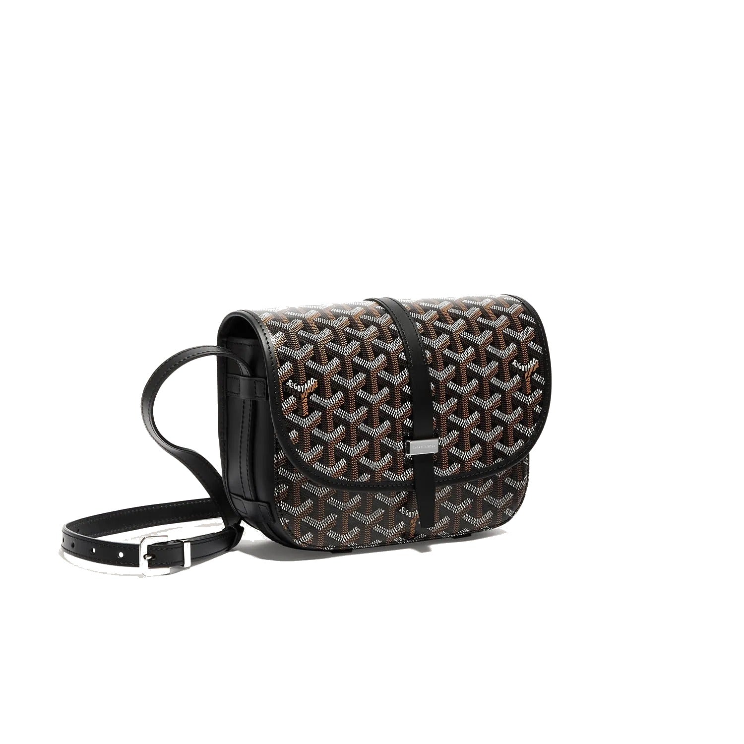 Canvas Crossbody Messenger - Small - Black