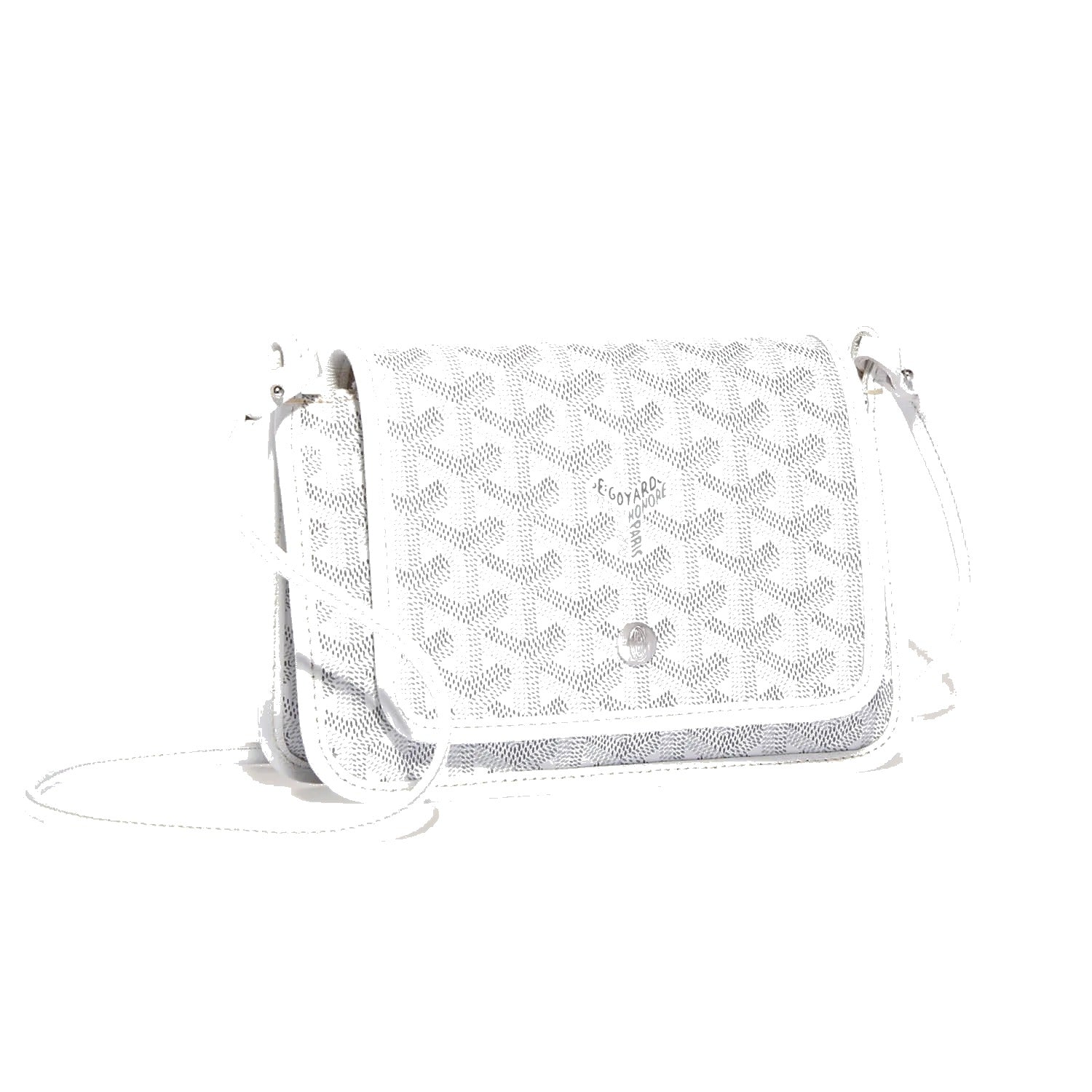 Crossbody Pouch Wallet - White
