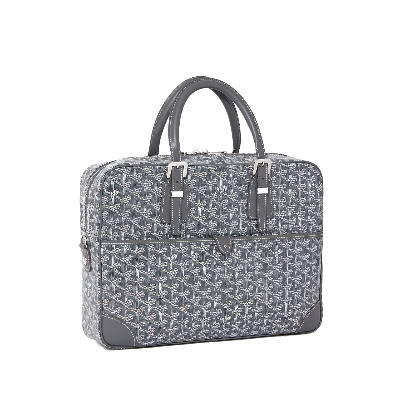 Structured Document Briefcase - Medium - Grey
