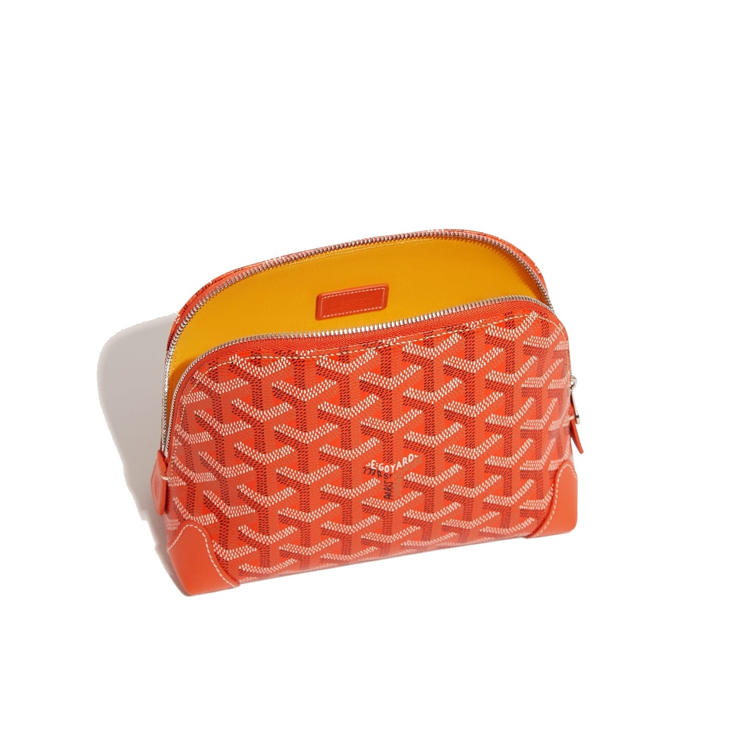 Canvas Cosmetic Pouch - Orange - 16