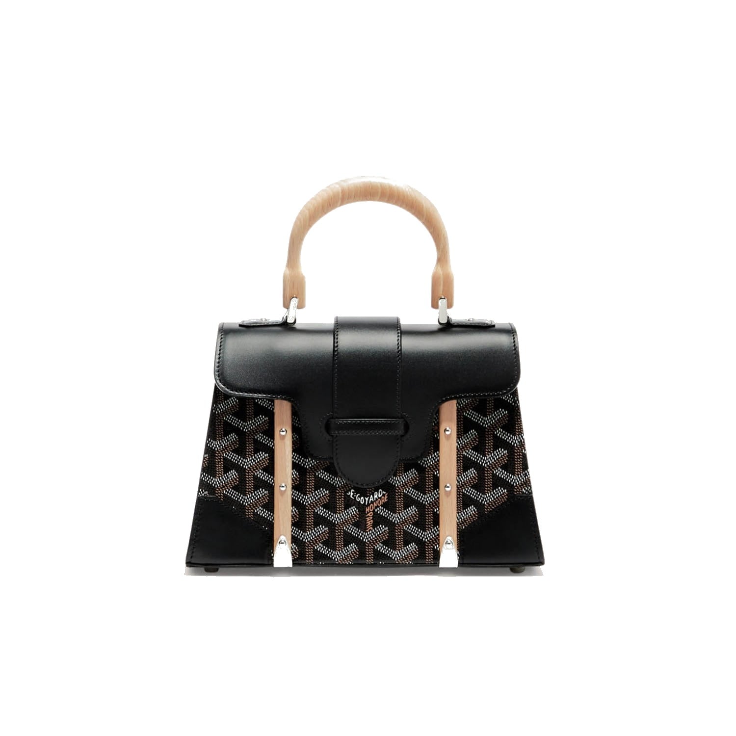 Structured Mini Top-Handle Bag - Black - 2