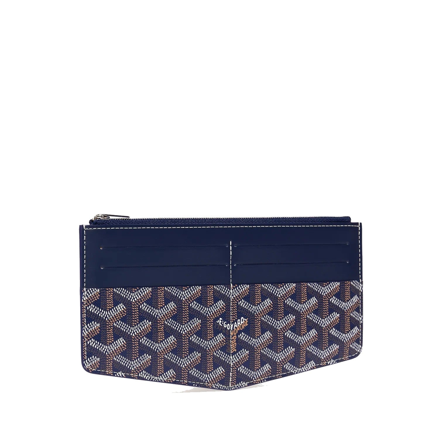 Zip-Around Wallet Insert - Navy Blue