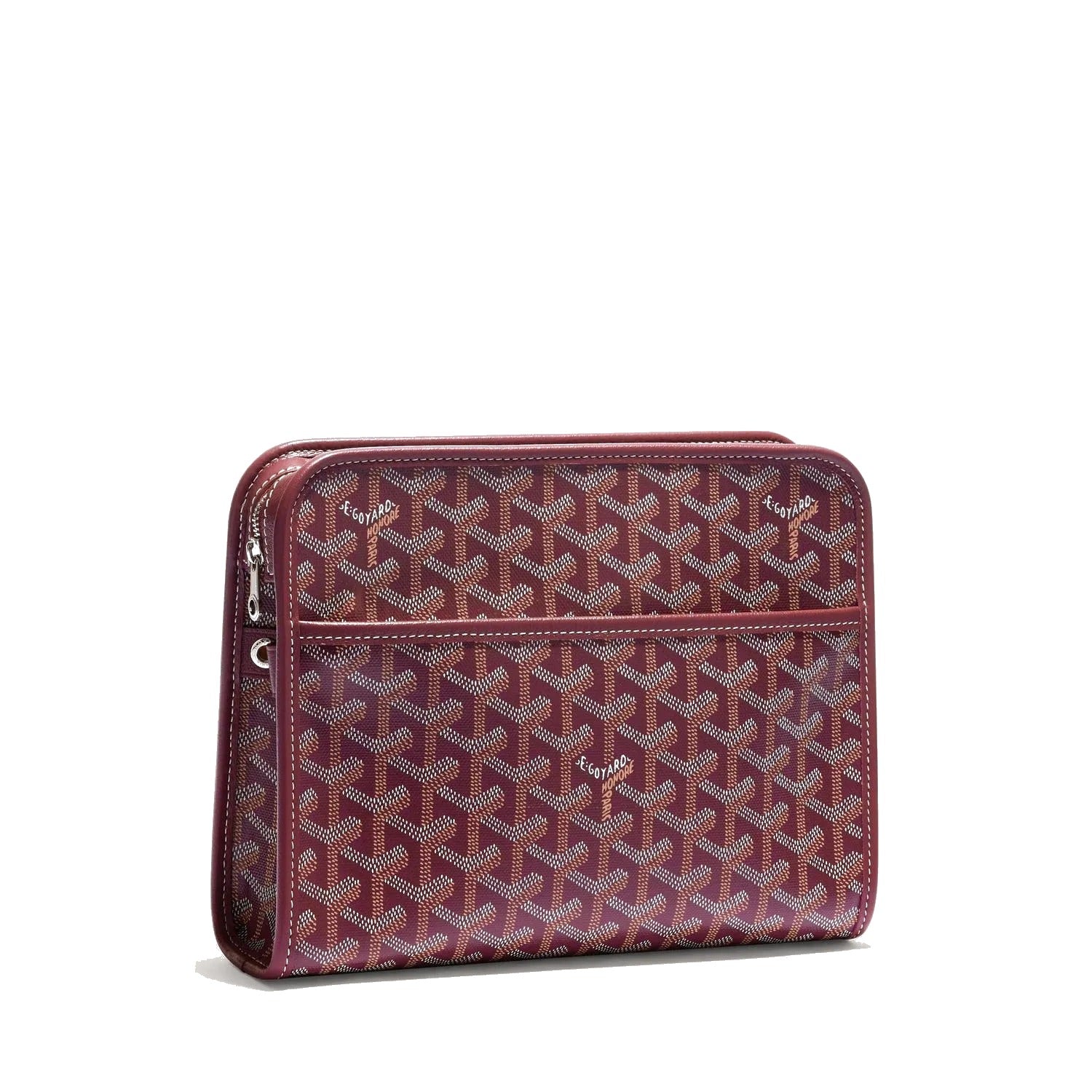 Canvas Toiletry Bag - Medium - Burgundy