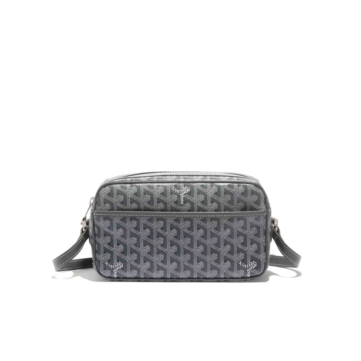 Compact Crossbody Flap Bag - Grey - 42