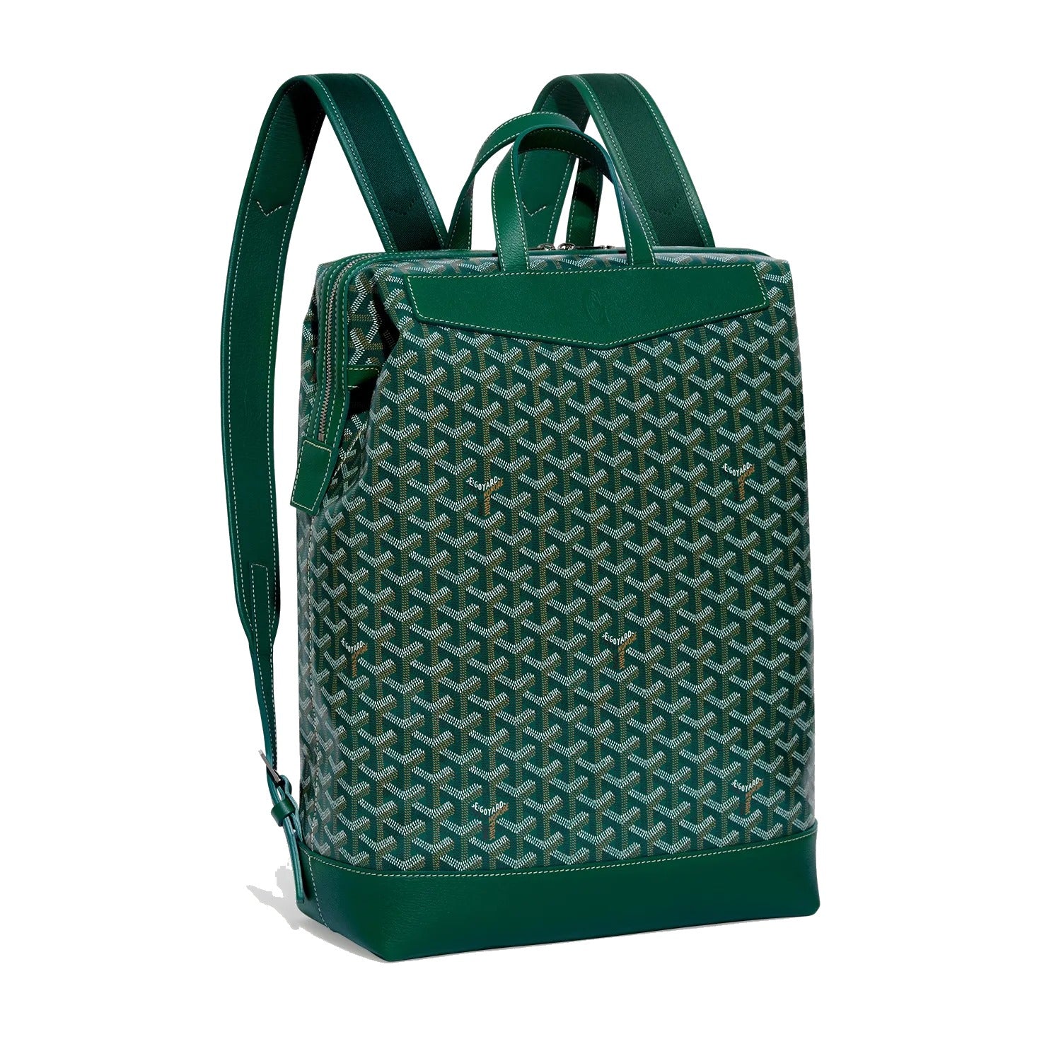 Medium Canvas Backpack - Green