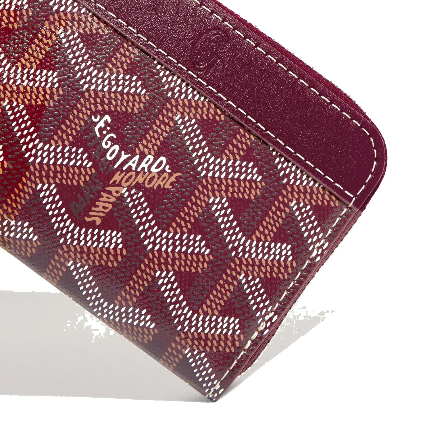 Compact Snap Coin Purse - Burgundy - 27