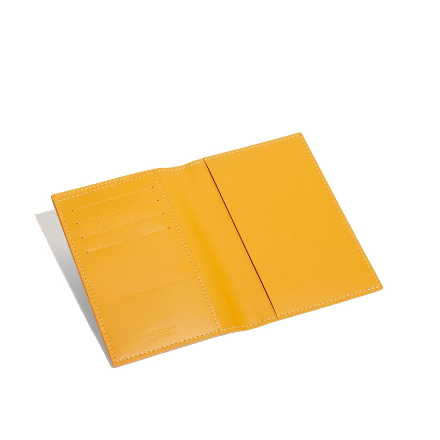 Canvas Passport Cover - Yellow - 14