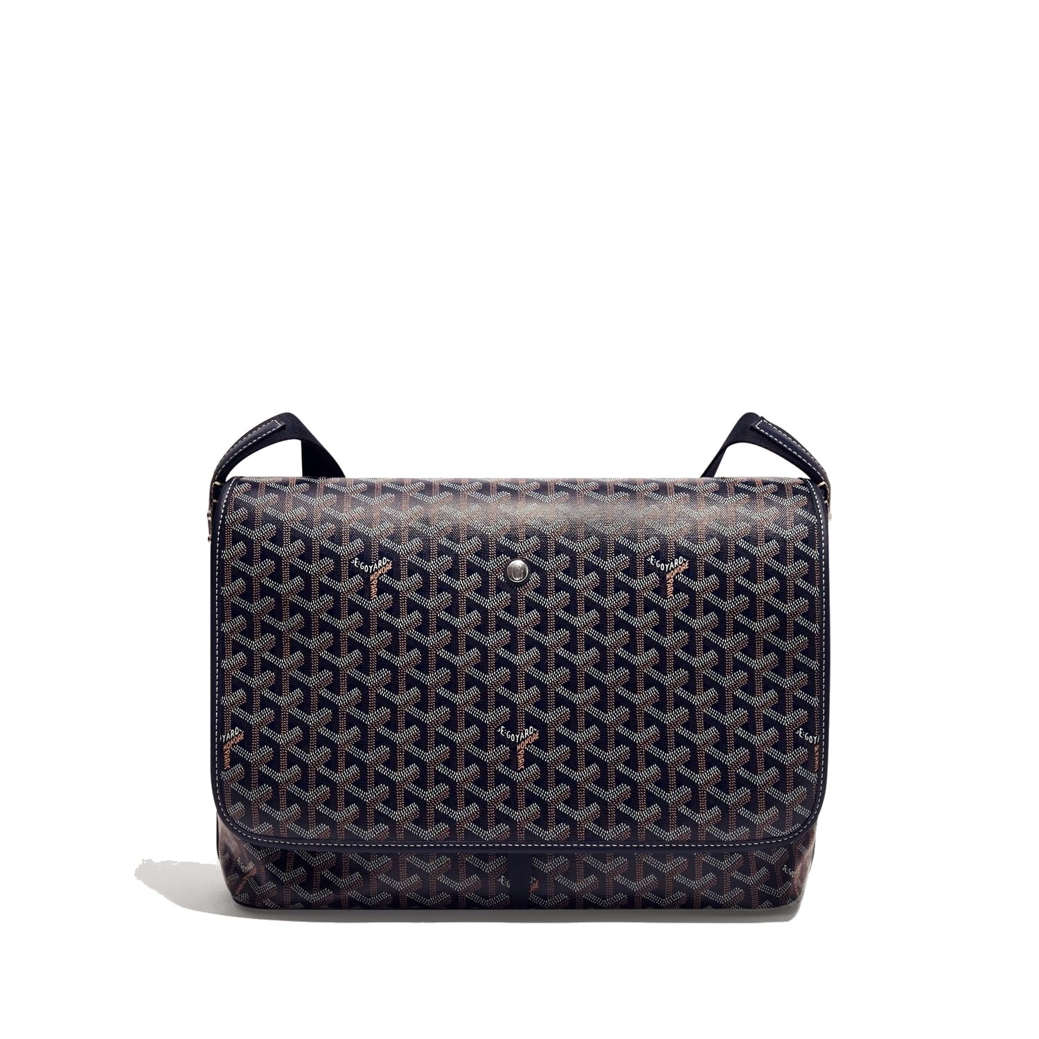 Classic Messenger Bag - Medium - Navy Blue - 14