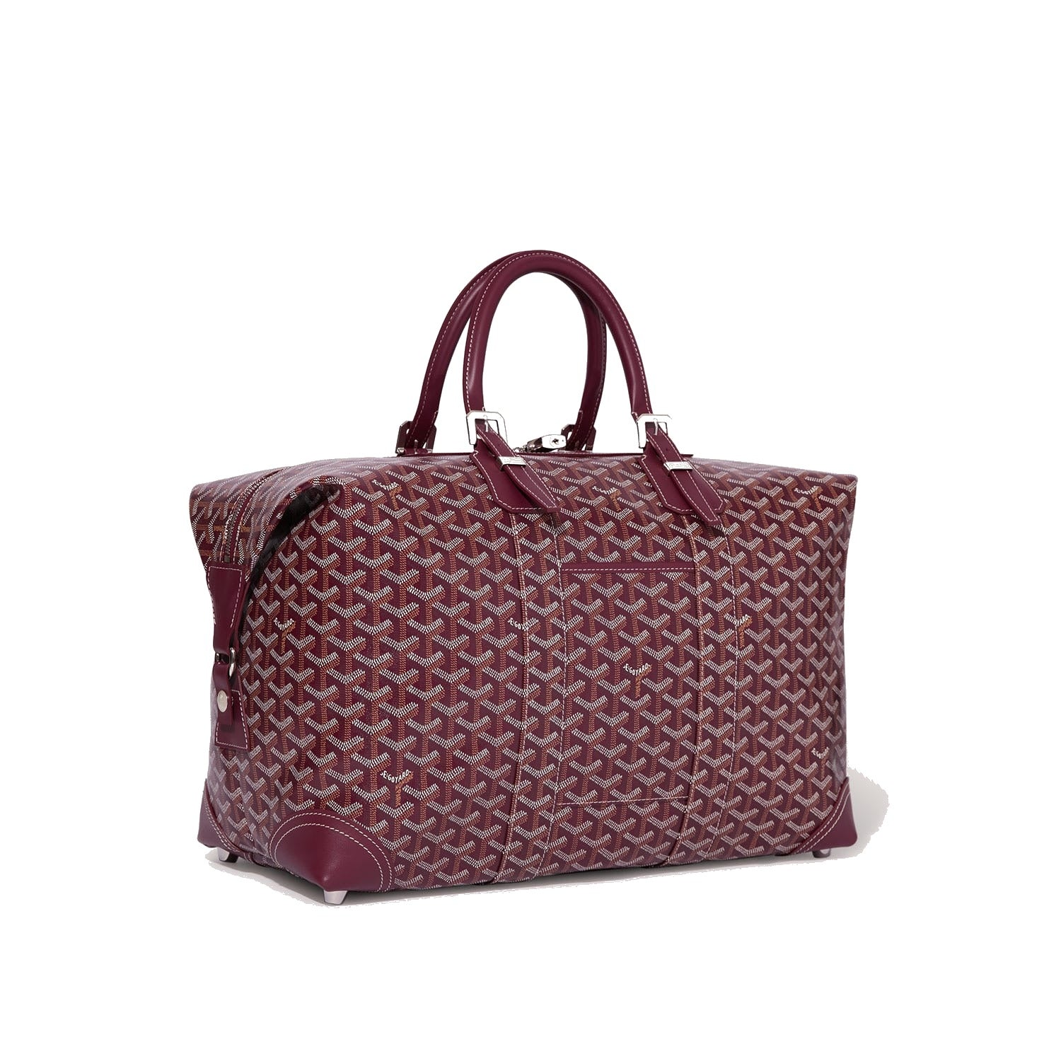 Canvas Bowling Travel Bag - 45cm - Burgundy