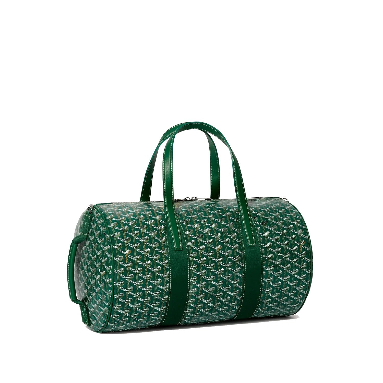 Canvas Sports Duffel Bag - Green