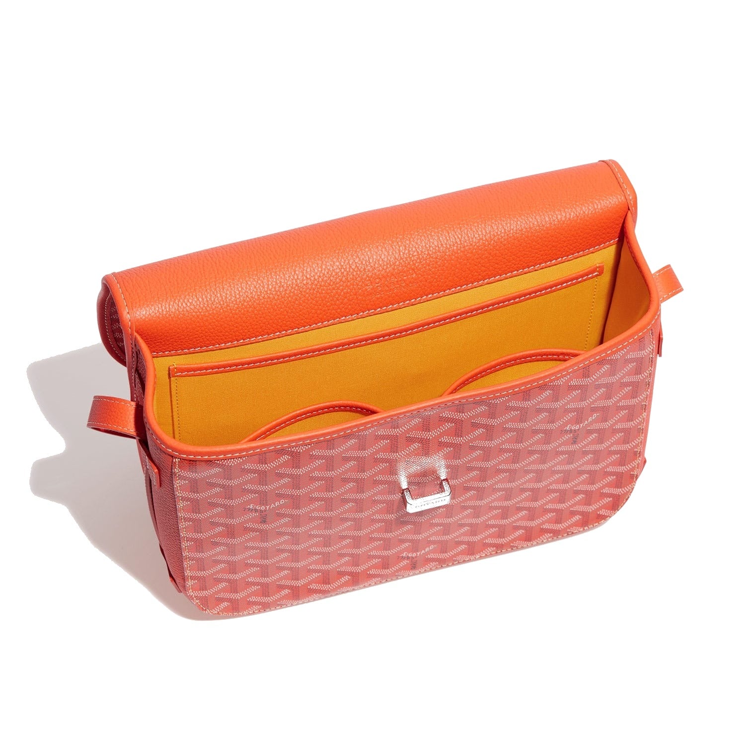 Canvas Crossbody Messenger - Medium - Orange - 19