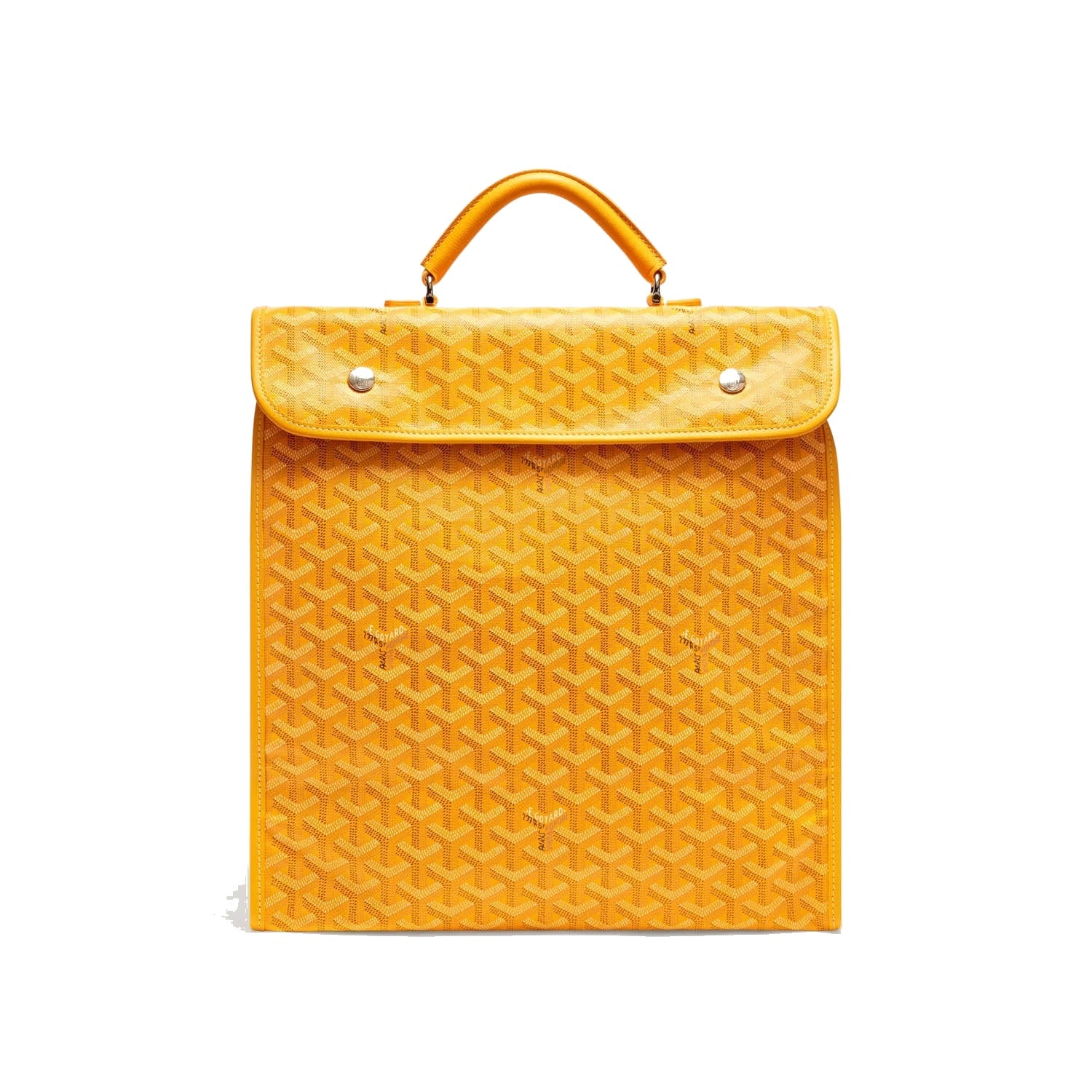 Travel Canvas Backpack - Yellow - 22