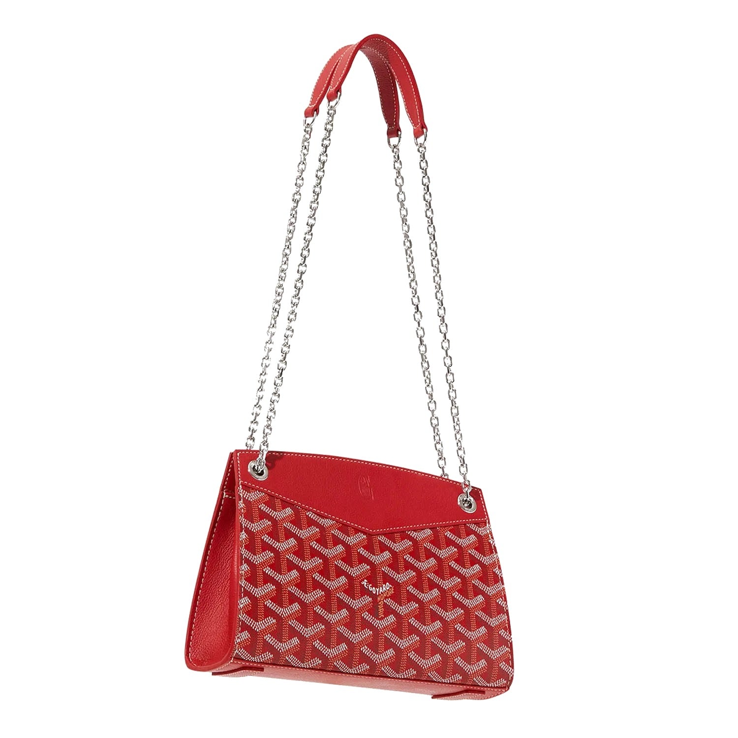 Structured Mini Bucket Bag - Red - 12