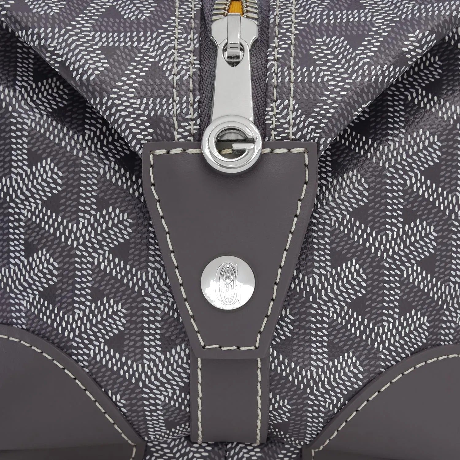 Canvas Bowling Toiletry Bag - Grey - 44
