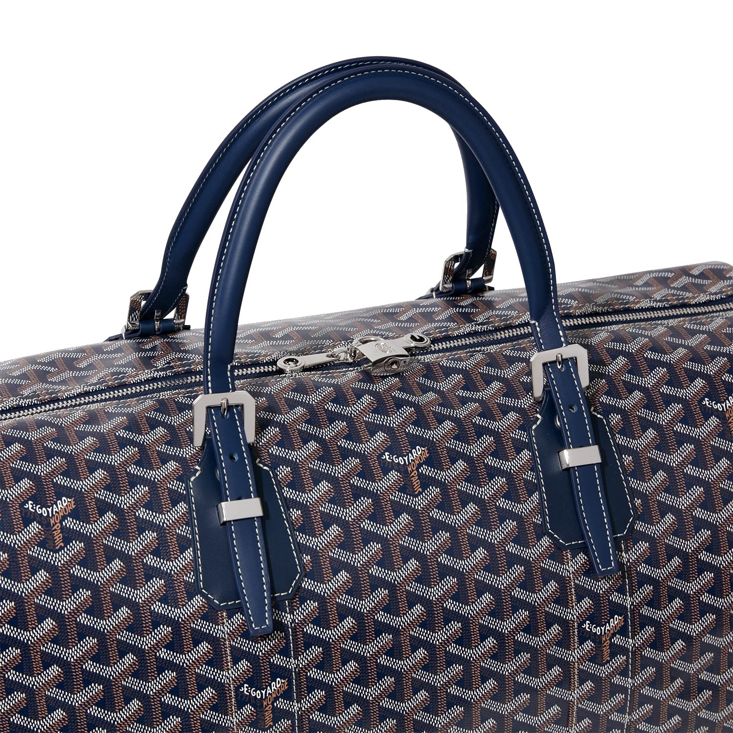 Canvas Travel Duffel - 50cm - Navy Blue - 31