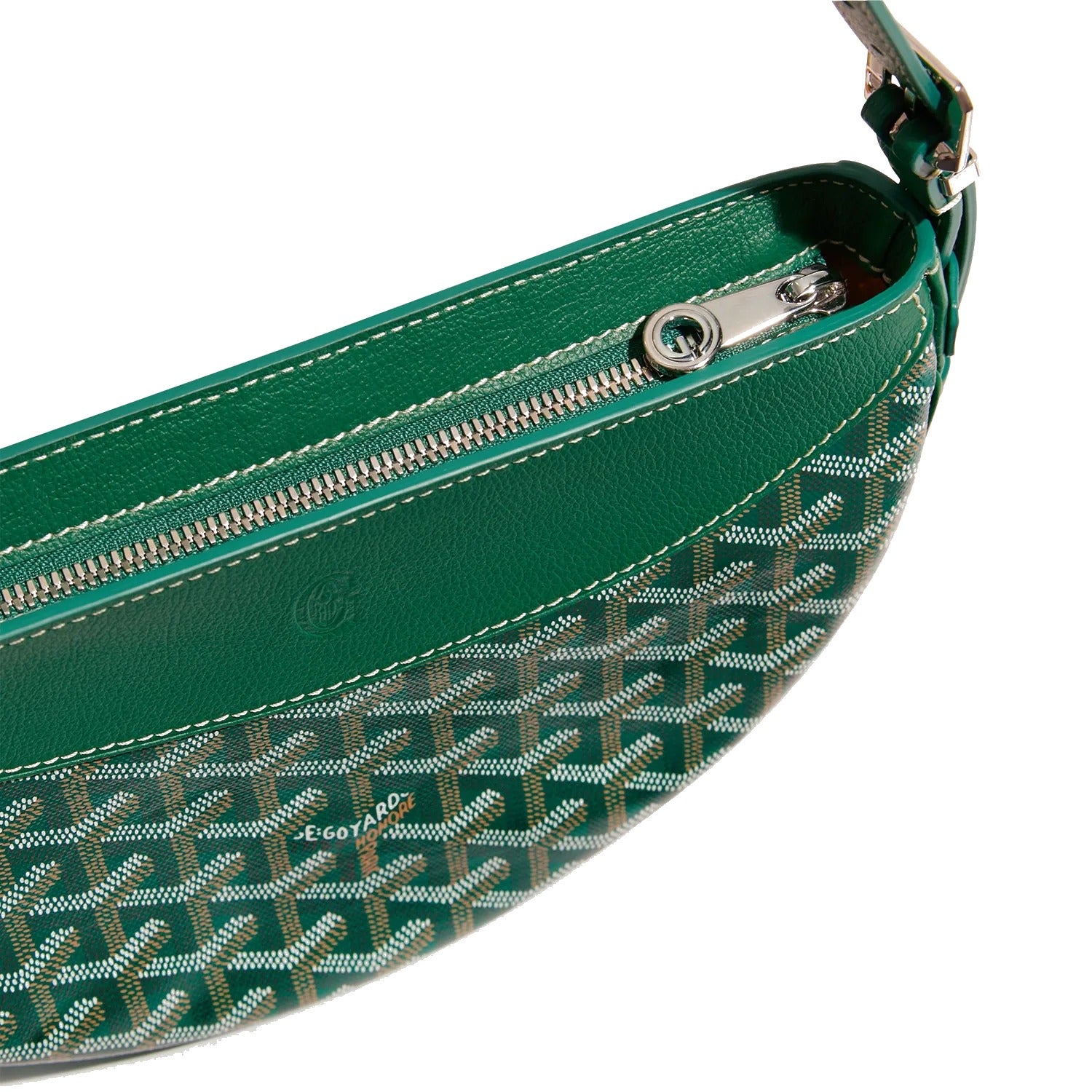Crescent Shoulder Bag - Green - 24