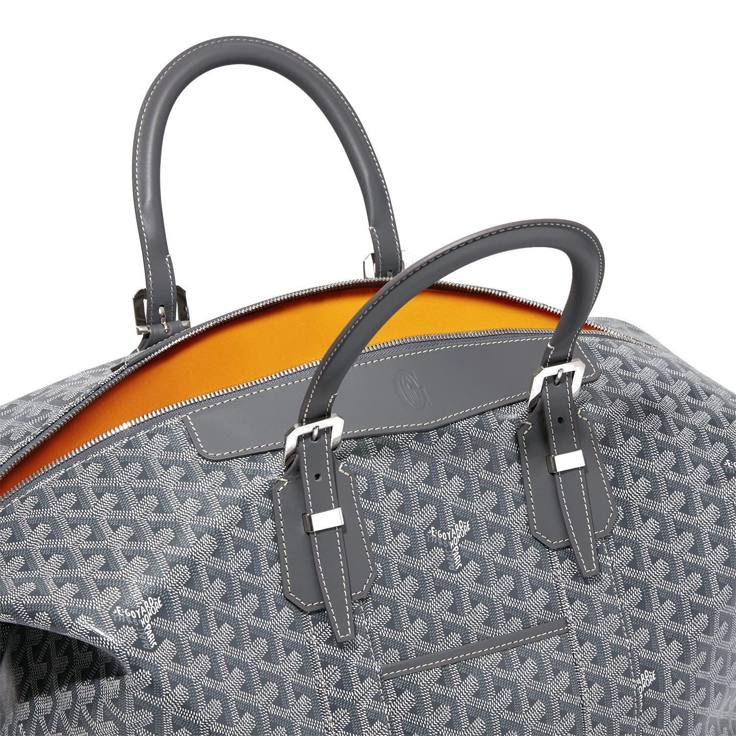 Canvas Bowling Travel Bag - 45cm - Grey - 49