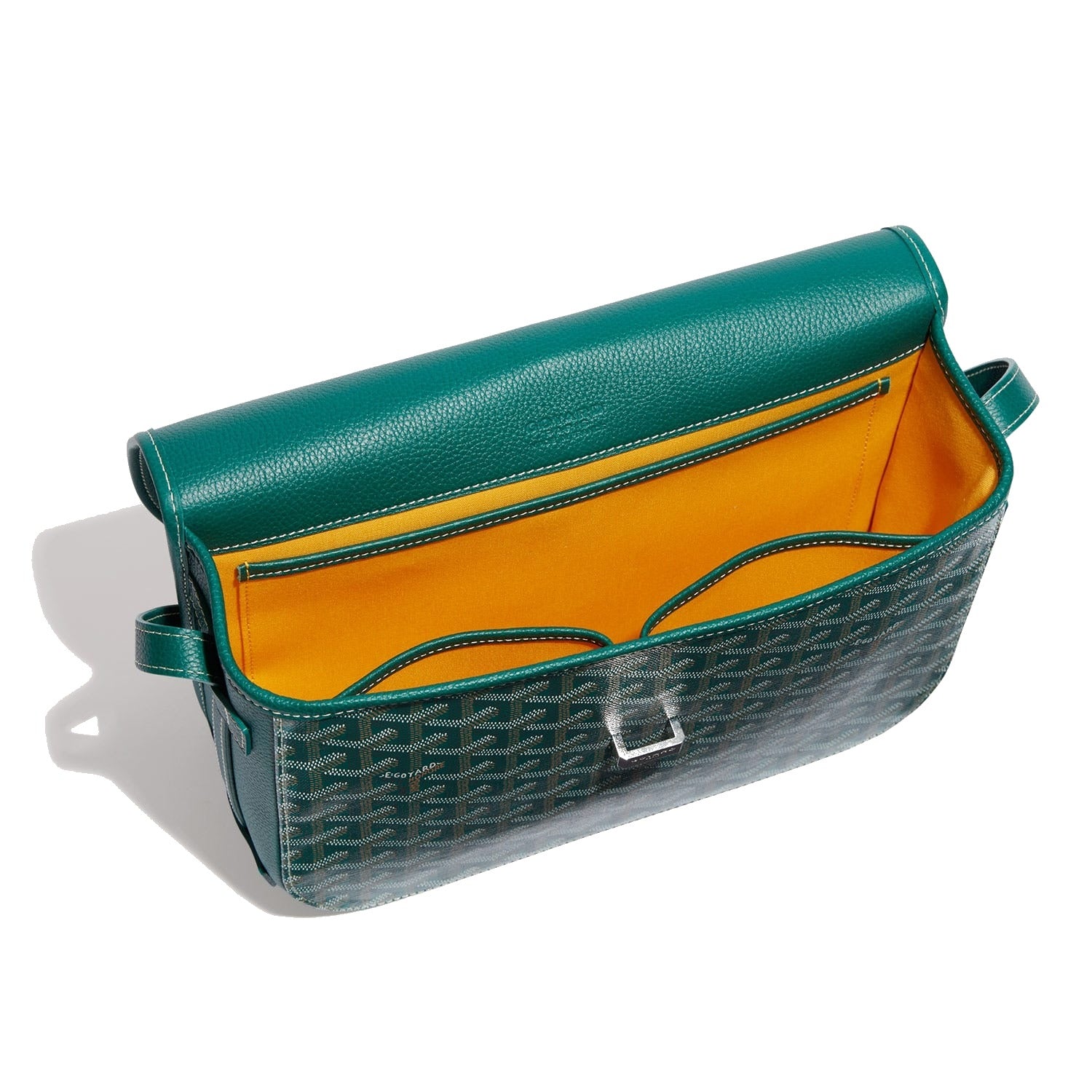 Canvas Crossbody Messenger - Medium - Green - 29