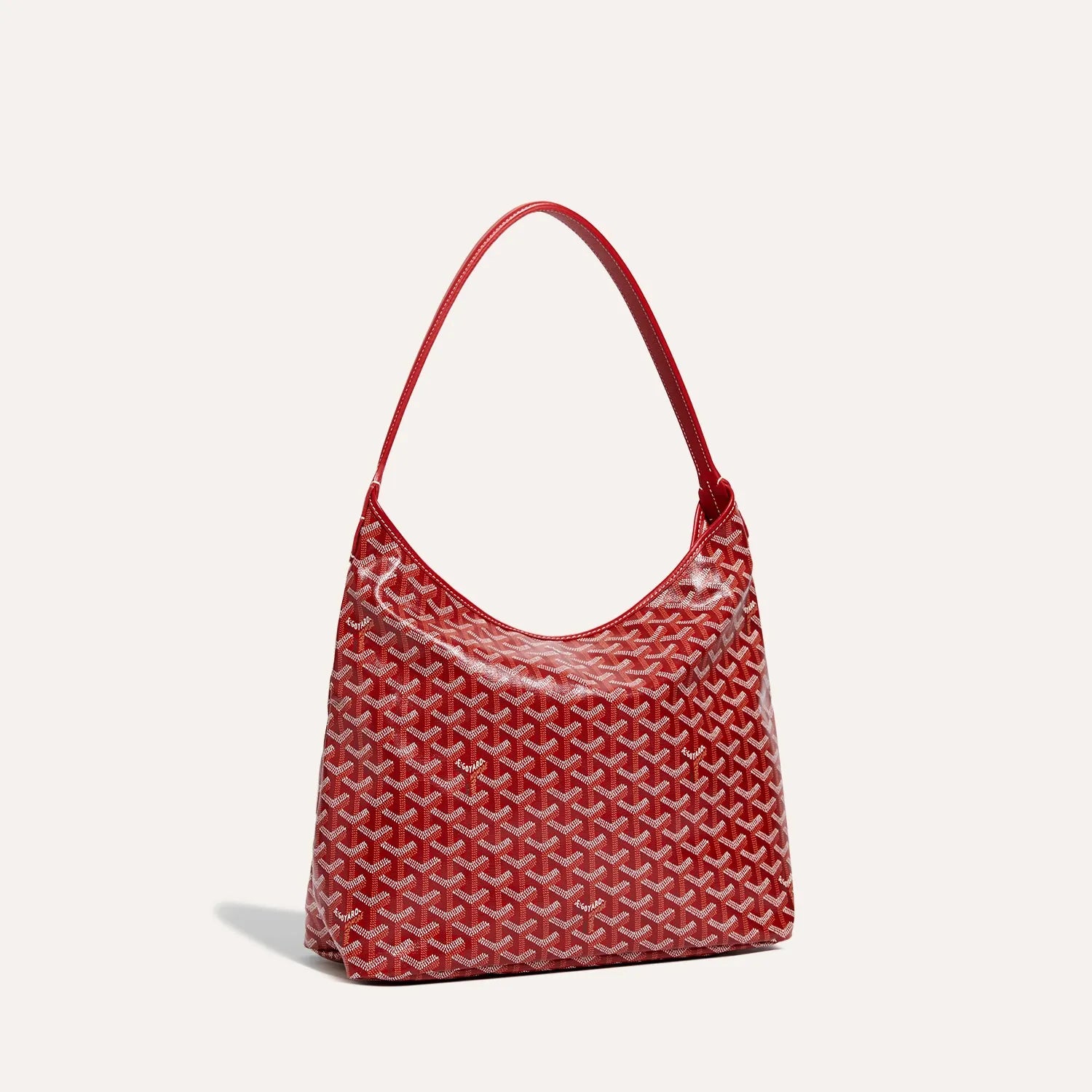 Bohème Hobo Shoulder Bag - Red