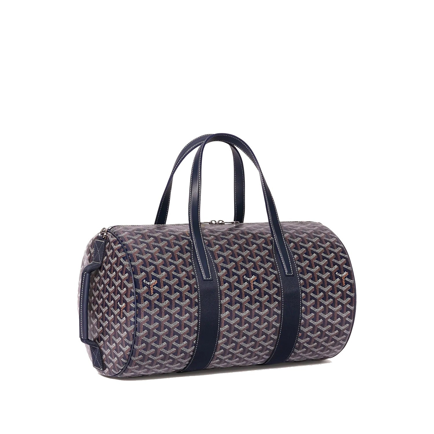 Canvas Sports Duffel Bag - Navy Blue