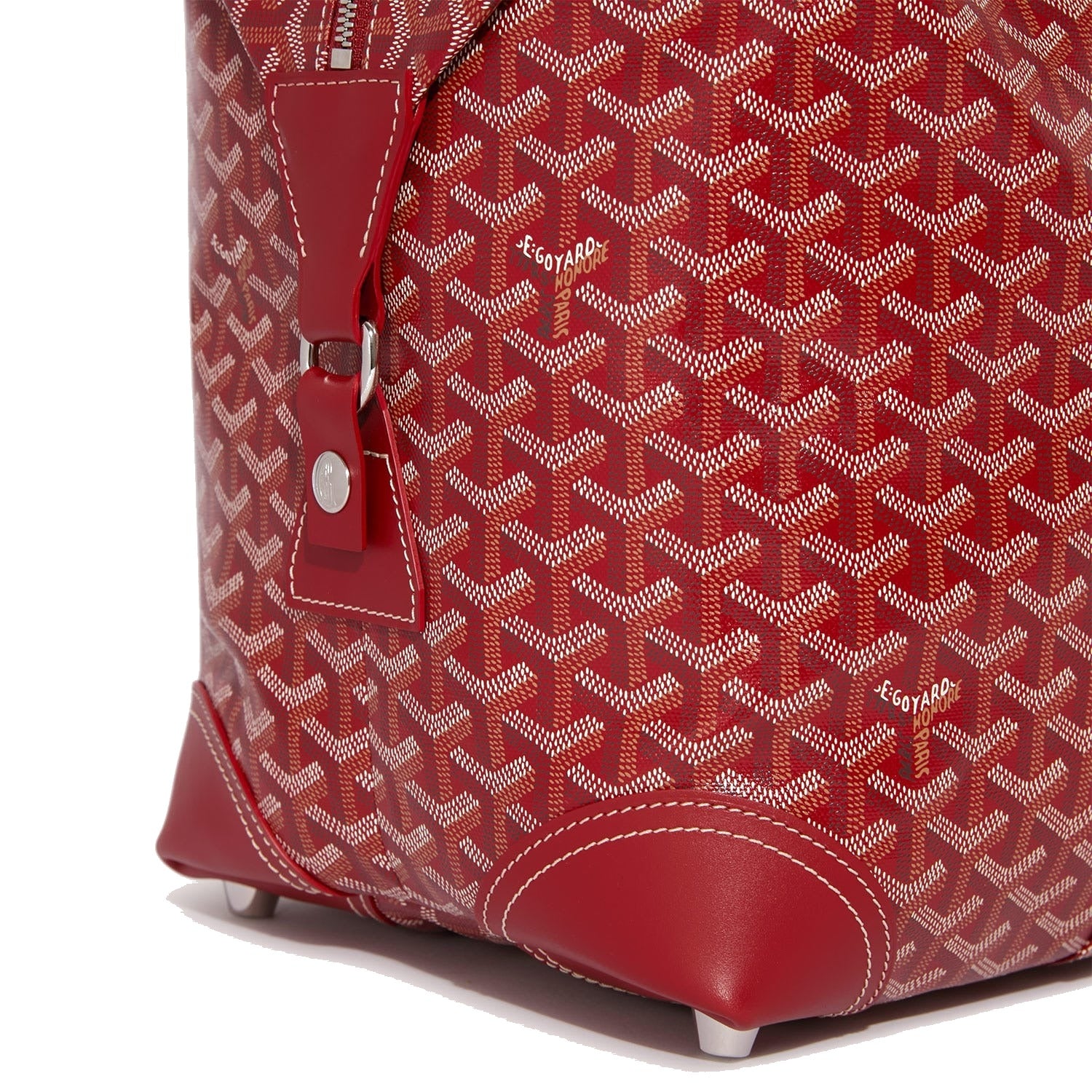 Canvas Bowling Travel Bag - 45cm - Red - 11