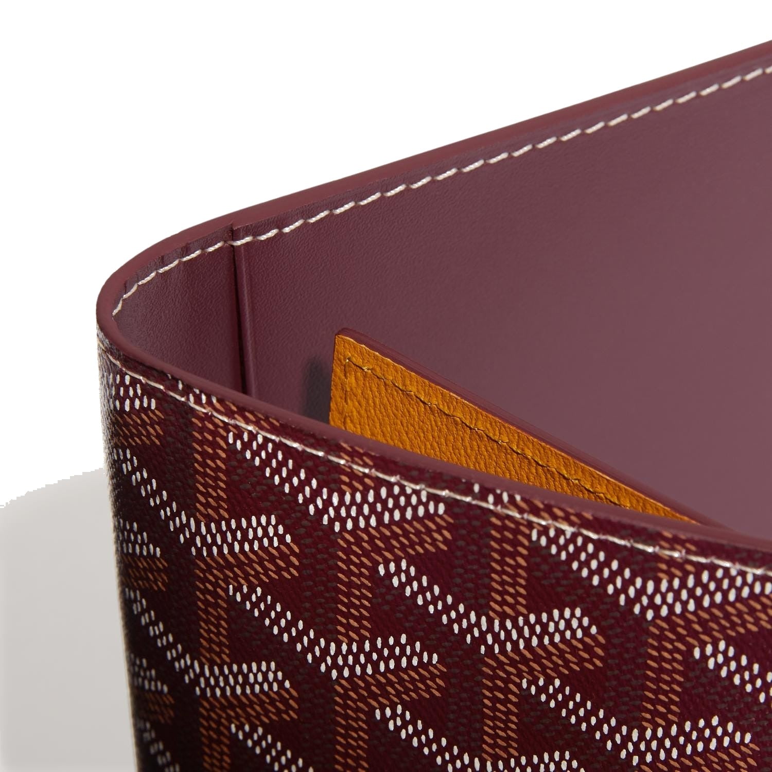 Canvas Passport Cover - Burgundy - 27