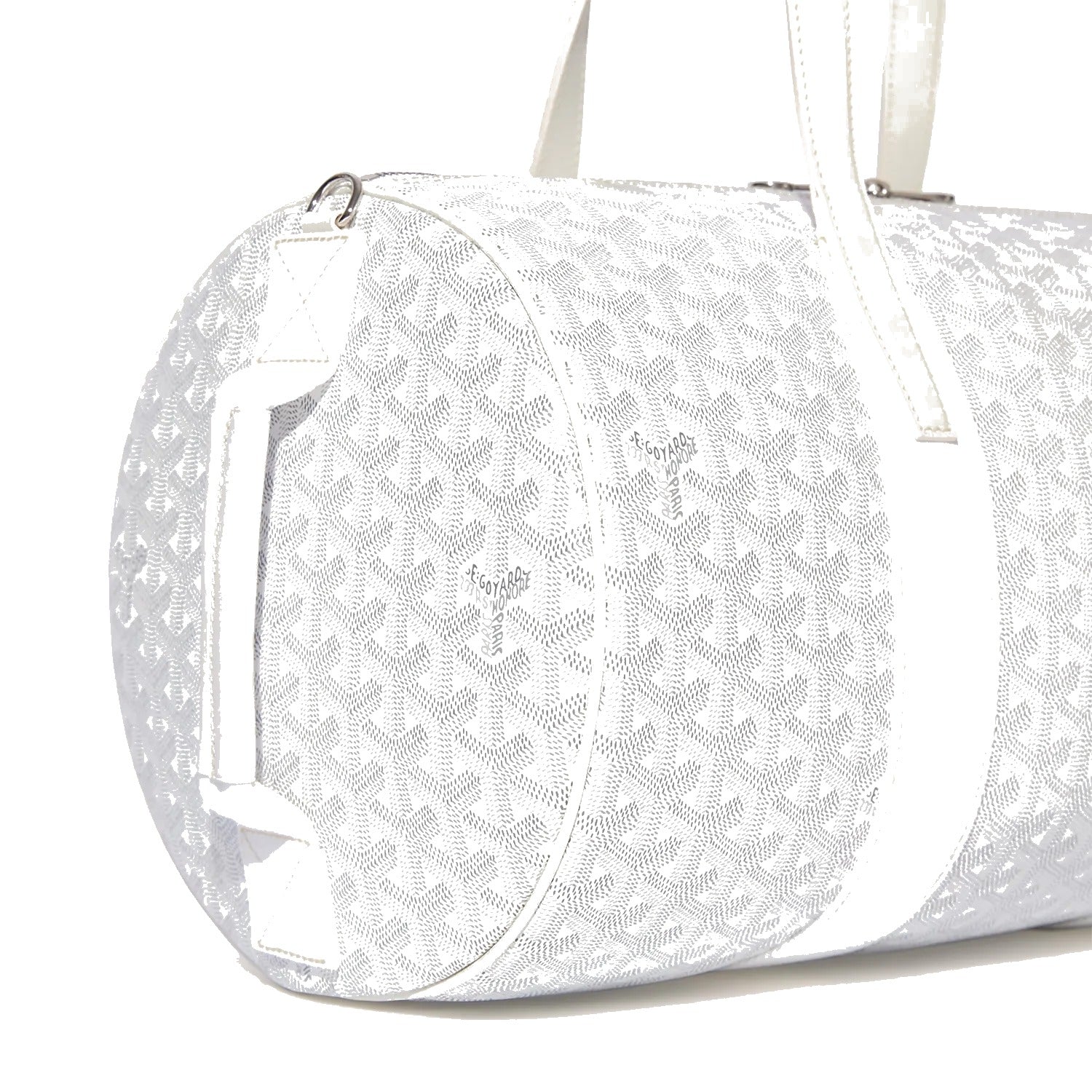 Canvas Sports Duffel Bag - White - 40