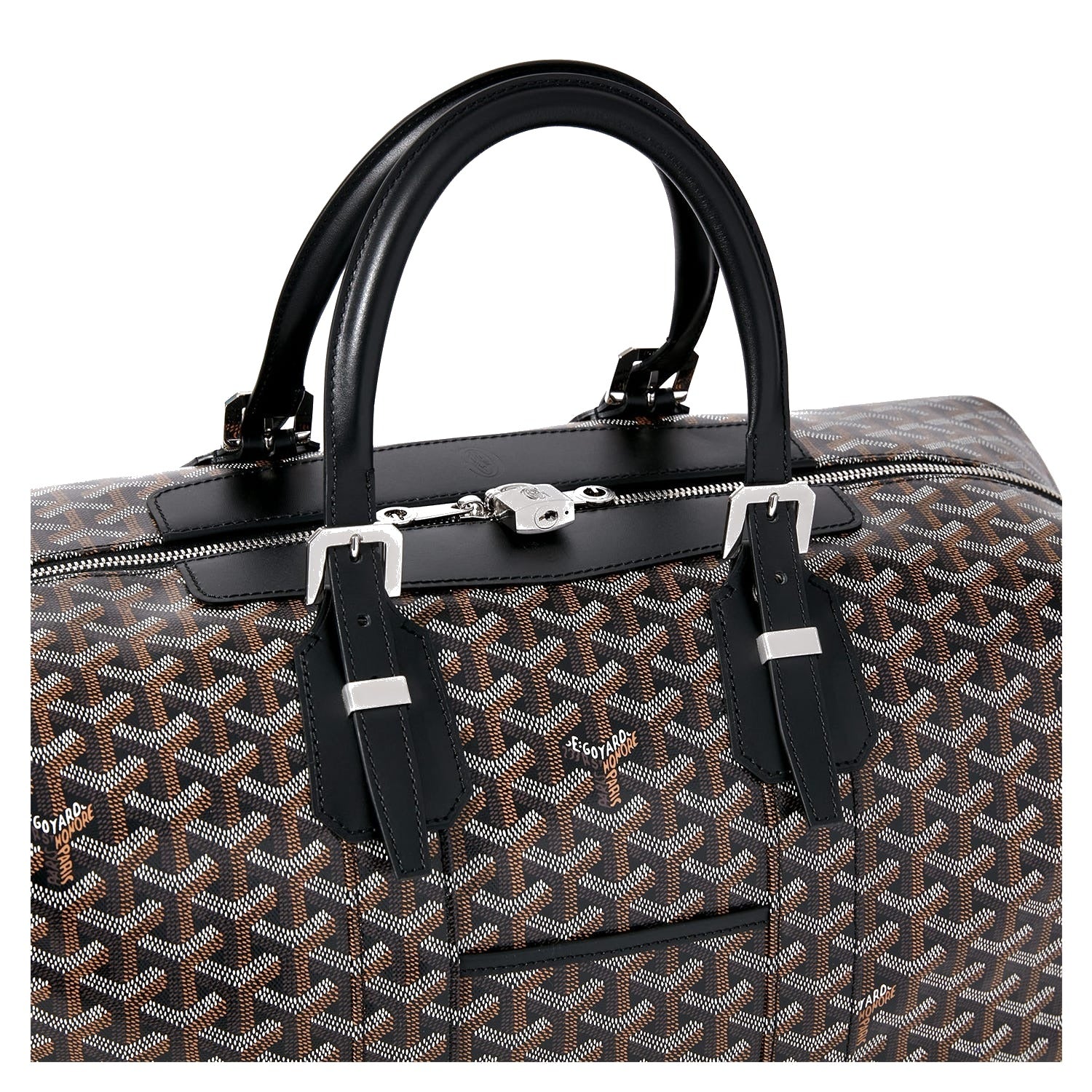 Canvas Bowling Travel Bag - 45cm - Black - 2