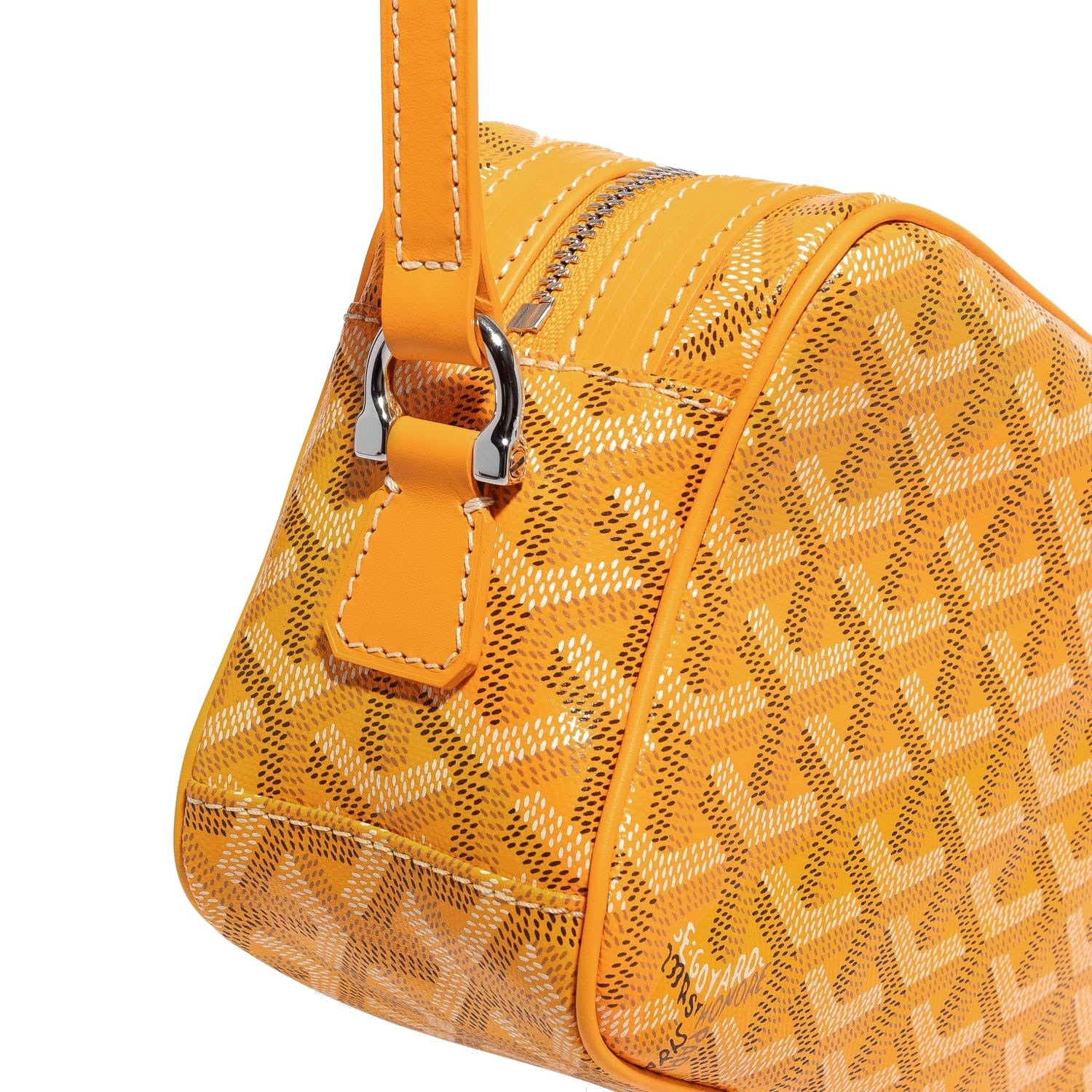 Compact Crossbody Flap Bag - Yellow - 20